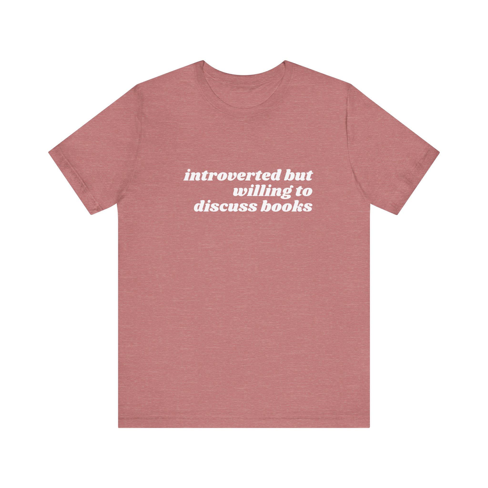 Book Lover's Introvert Tee - Image 5