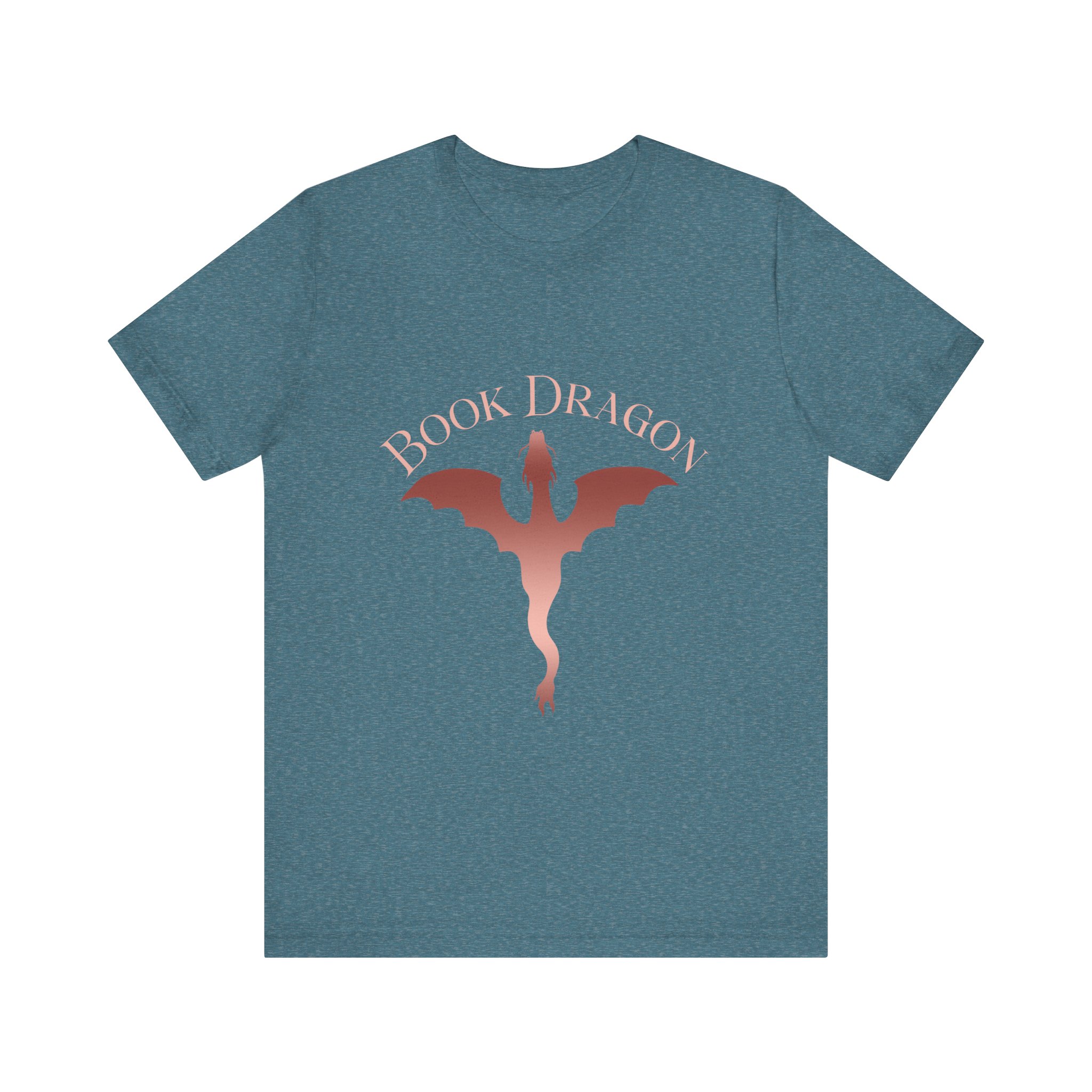 Book Dragon Romantasy Jersey Short Sleeve Tee - Image 21
