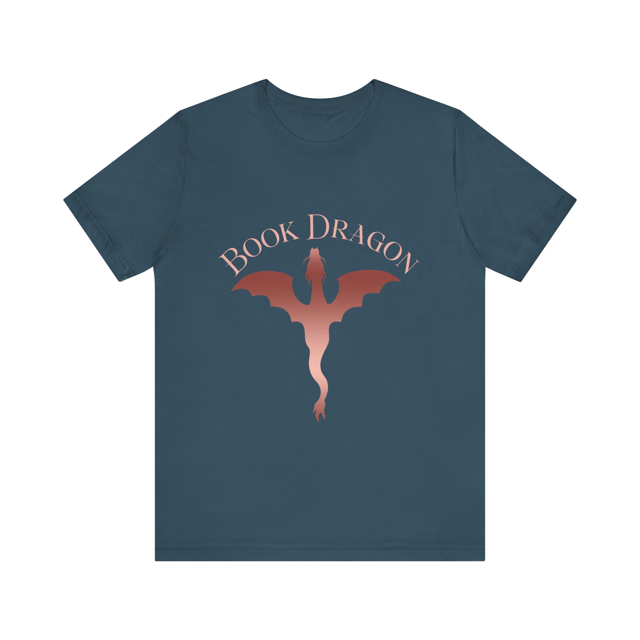 Book Dragon Romantasy Jersey Short Sleeve Tee - Image 29