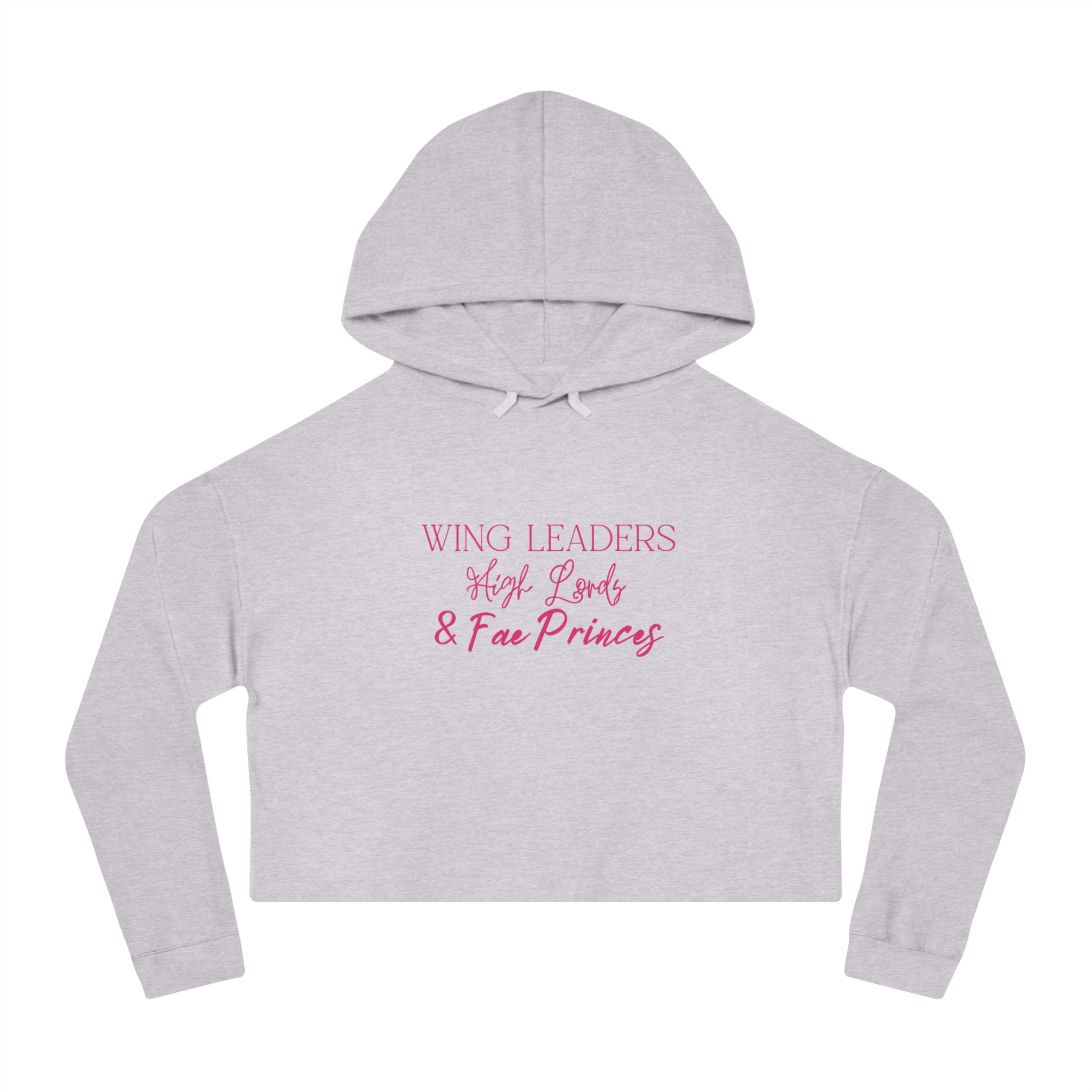 Cropped Sweatshirt, Wing Leaders High Gods and Fae Princes Sweatshirt - Image 19