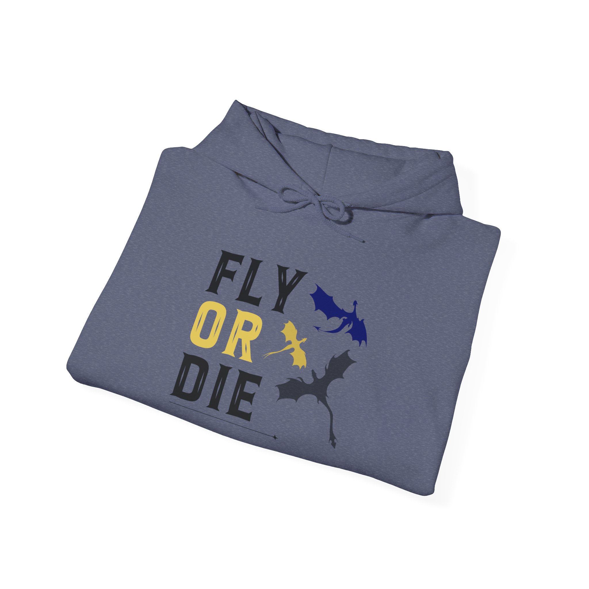 Fourth Wing Inspired Hoodie – Fly or Die Dragon Sweatshirt for Book Lovers - Image 24