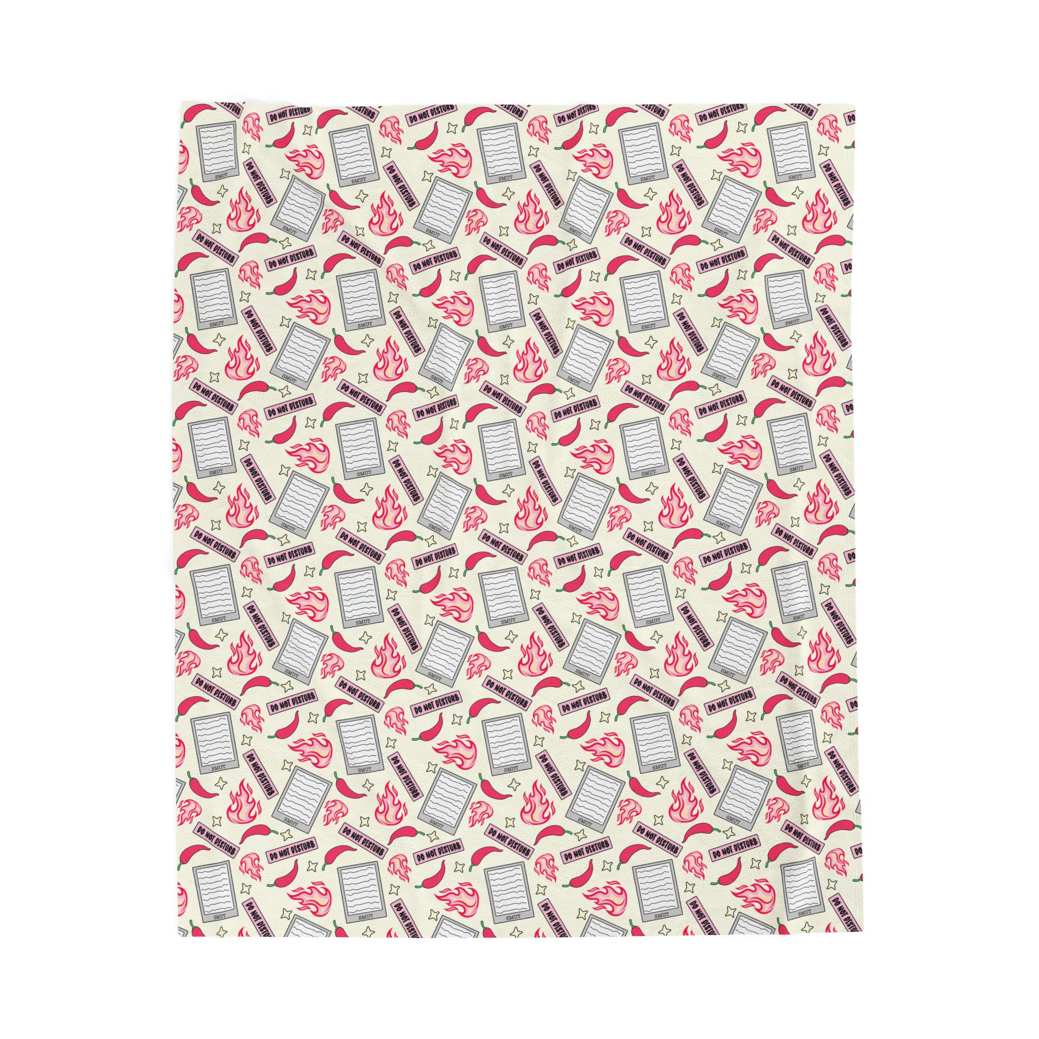 Spicy BookTok Velveteen Plush Blanket