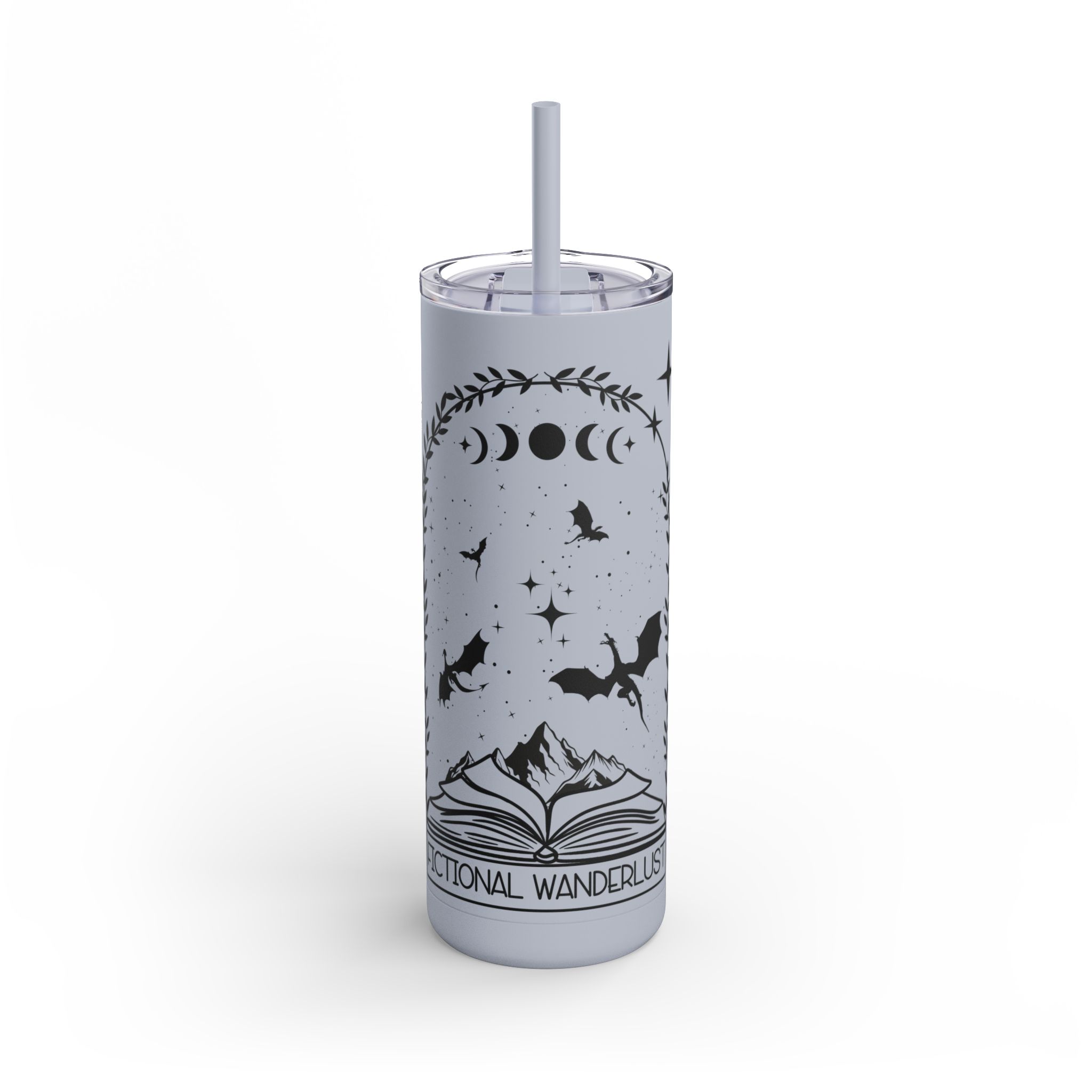Tumbler, Fictional Wanderlust, Bookish Romantasy, Fourth Wing, ACOTAR Inspired, Book Lover Gift, Travel Mug, Fantasy Reader Cup, Literary - Image 9