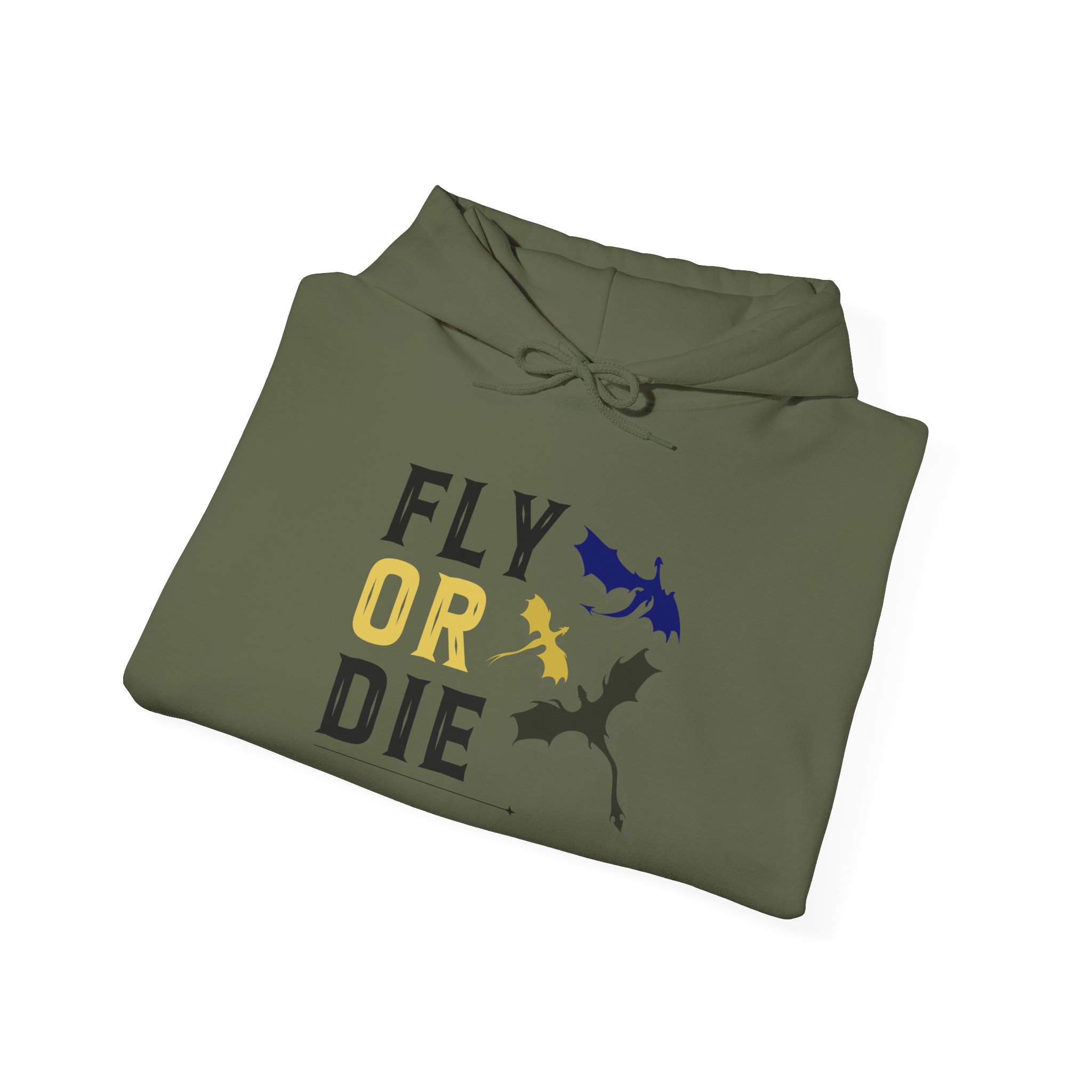 Fourth Wing Inspired Hoodie – Fly or Die Dragon Sweatshirt for Book Lovers - Image 4
