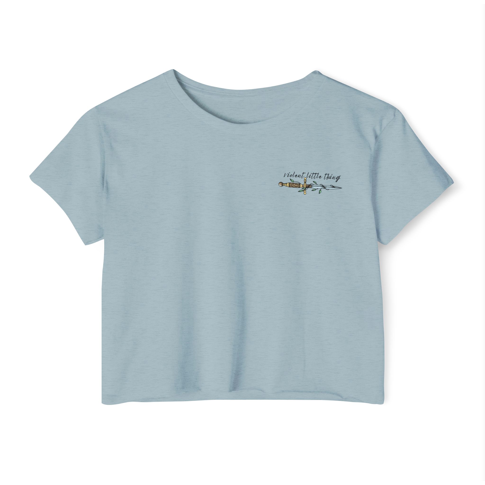 Fourth Wing Inspired - Violent Little Thing Festival Crop Top - Image 13