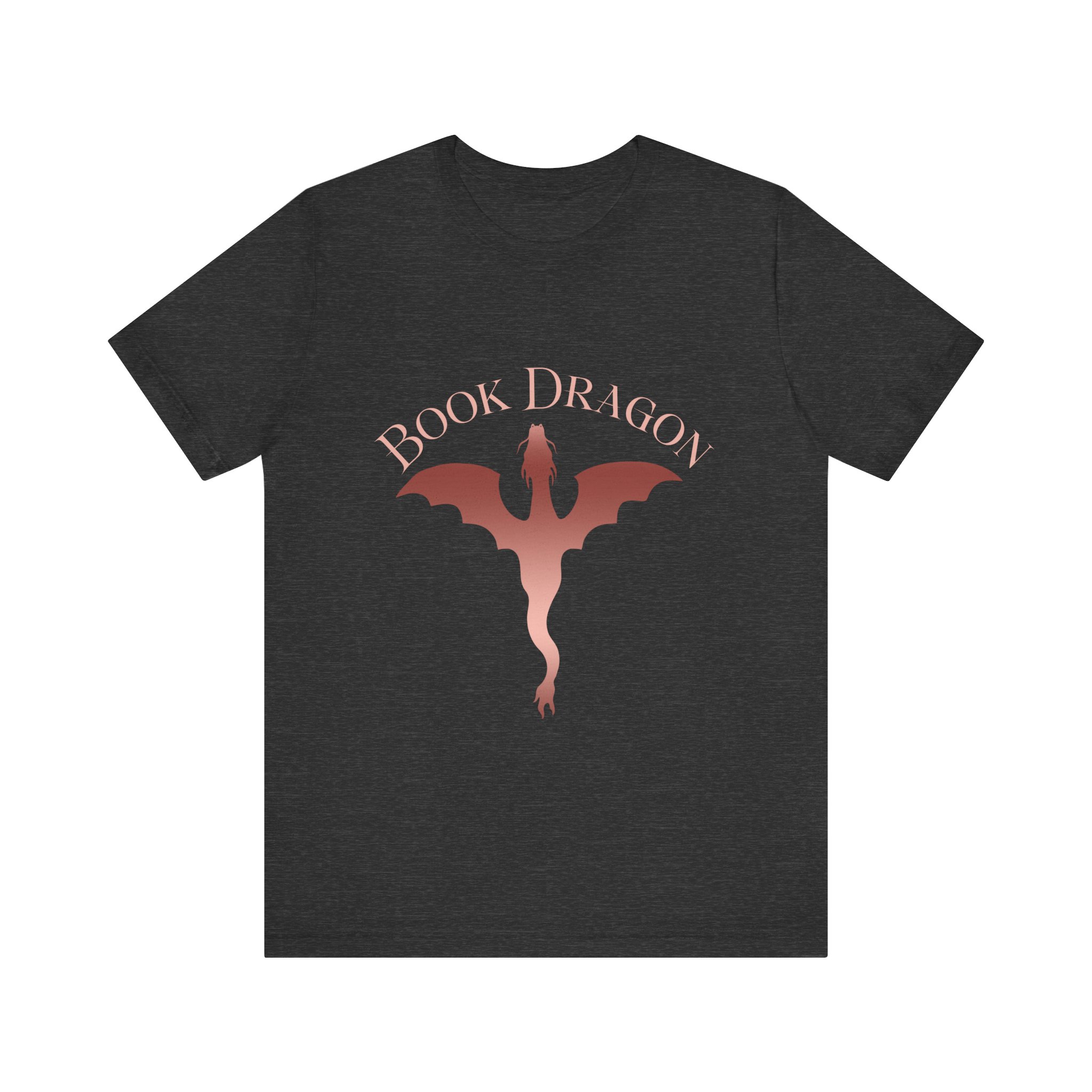 Book Dragon Romantasy Jersey Short Sleeve Tee - Image 25