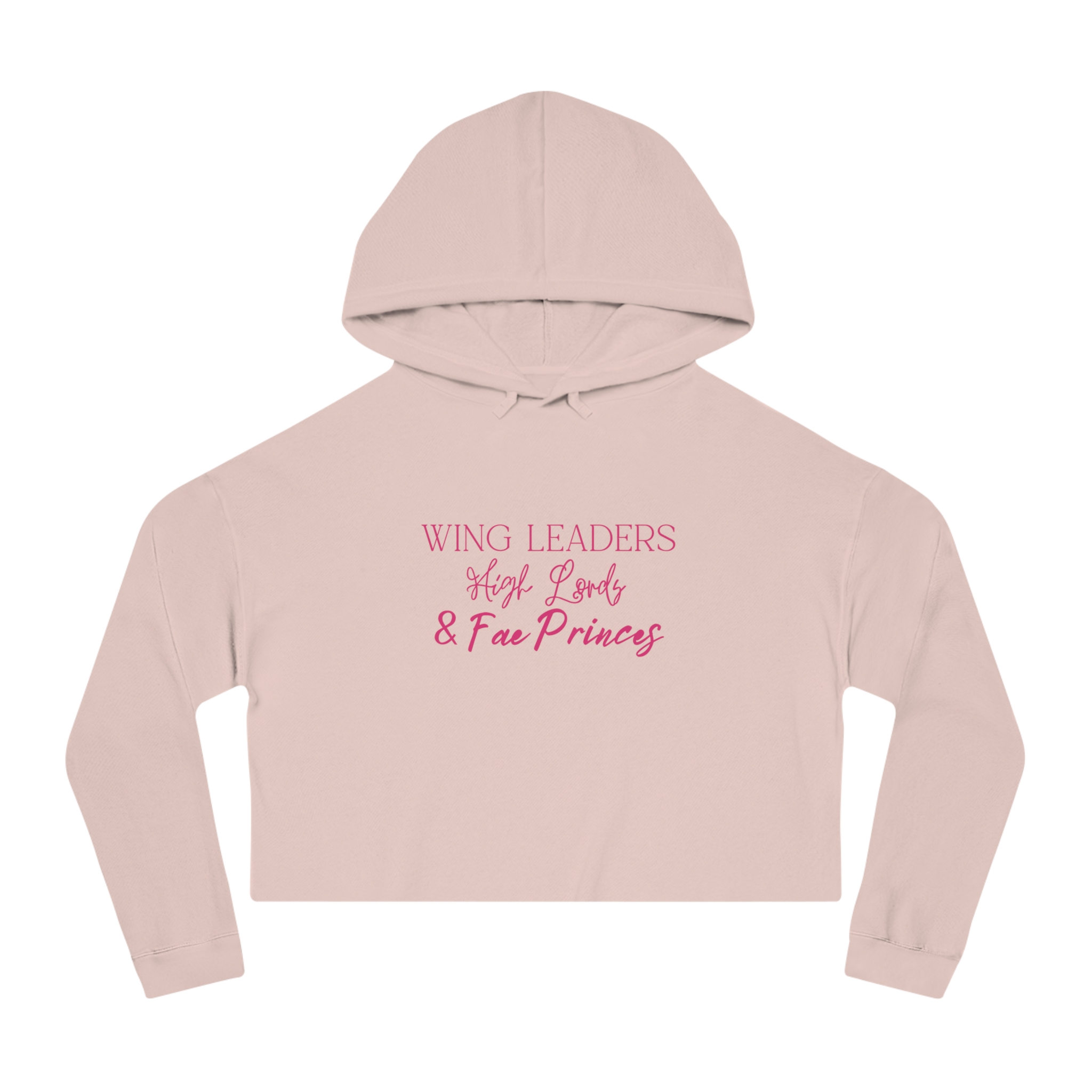Cropped Sweatshirt, Wing Leaders High Gods and Fae Princes Sweatshirt - Image 4
