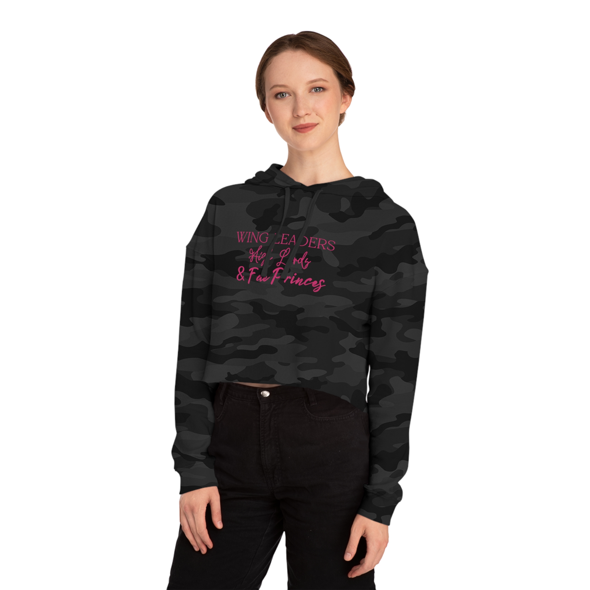 Cropped Sweatshirt, Wing Leaders High Gods and Fae Princes Sweatshirt - Image 9