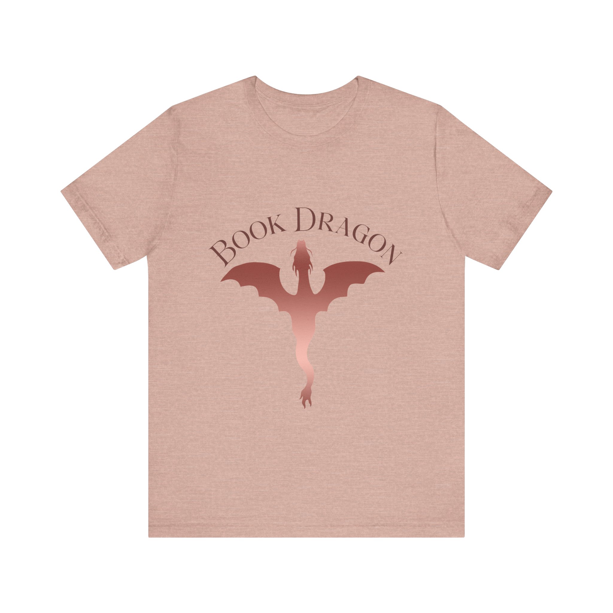 Book Dragon Romantasy Jersey Short Sleeve Tee