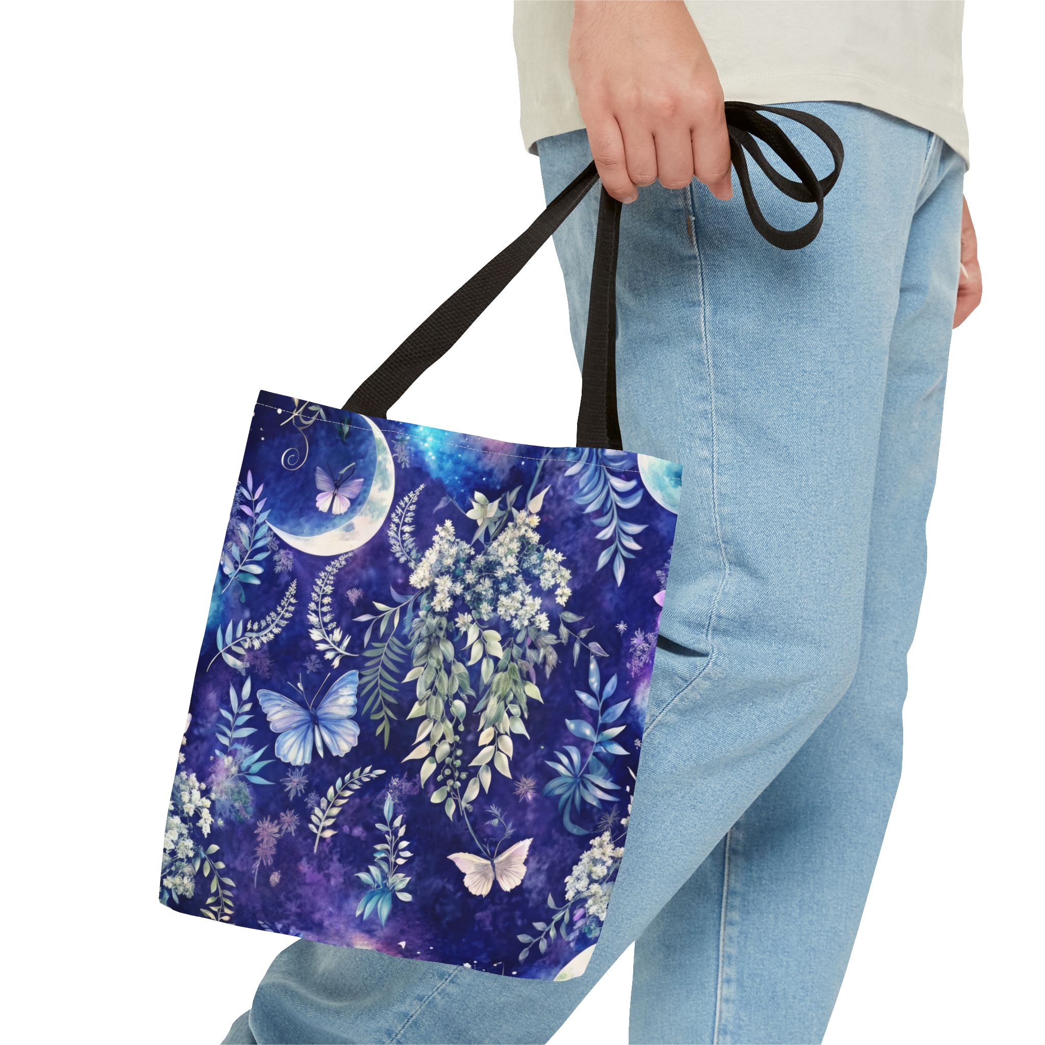 Lunar Butterfly Tote Bag - Image 3