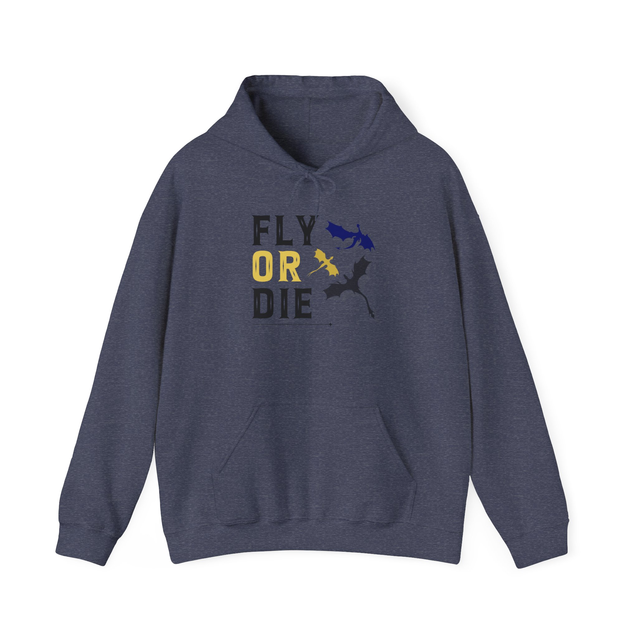 Fourth Wing Inspired Hoodie – Fly or Die Dragon Sweatshirt for Book Lovers - Image 9