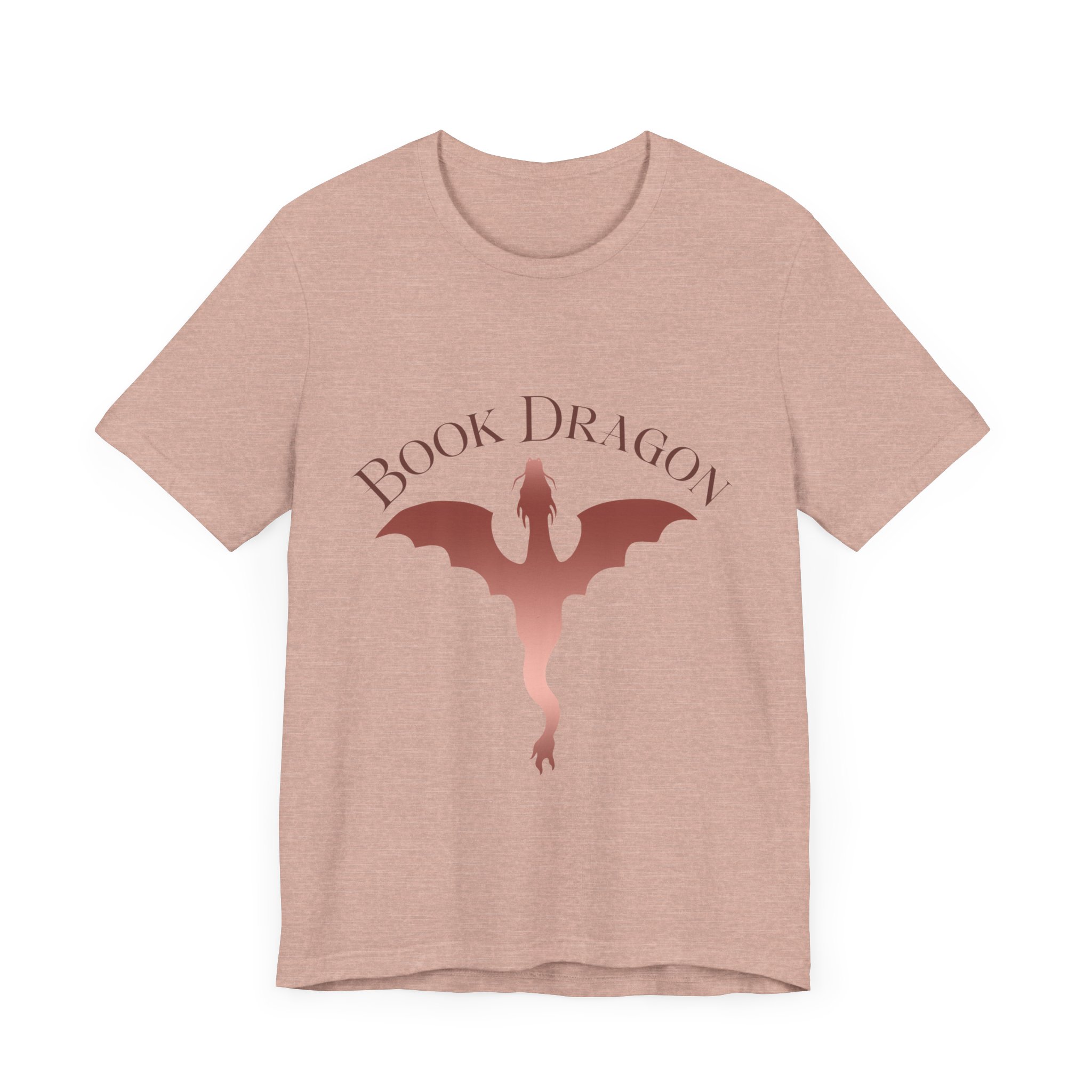 Book Dragon Romantasy Jersey Short Sleeve Tee - Image 3