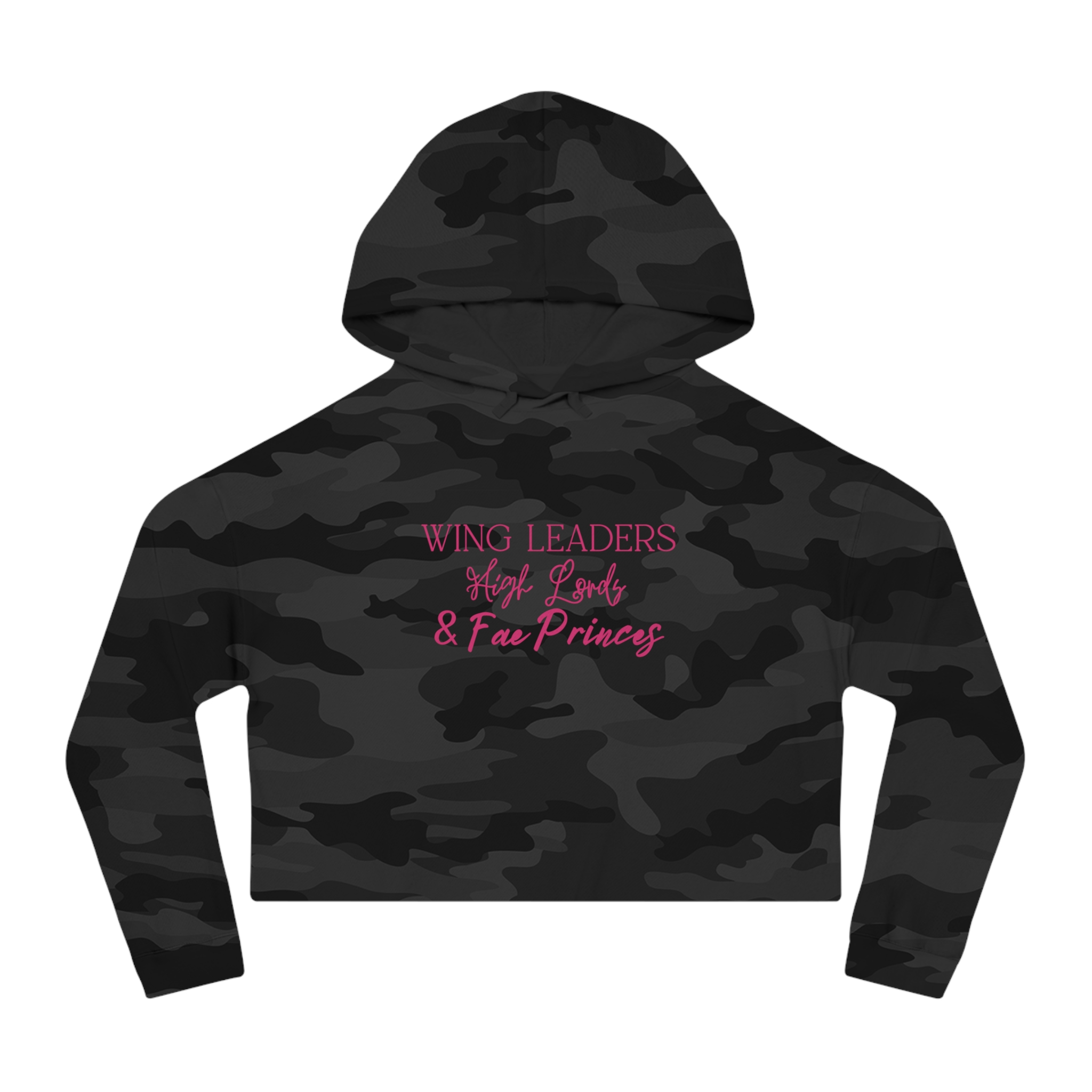 Cropped Sweatshirt, Wing Leaders High Gods and Fae Princes Sweatshirt - Image 7