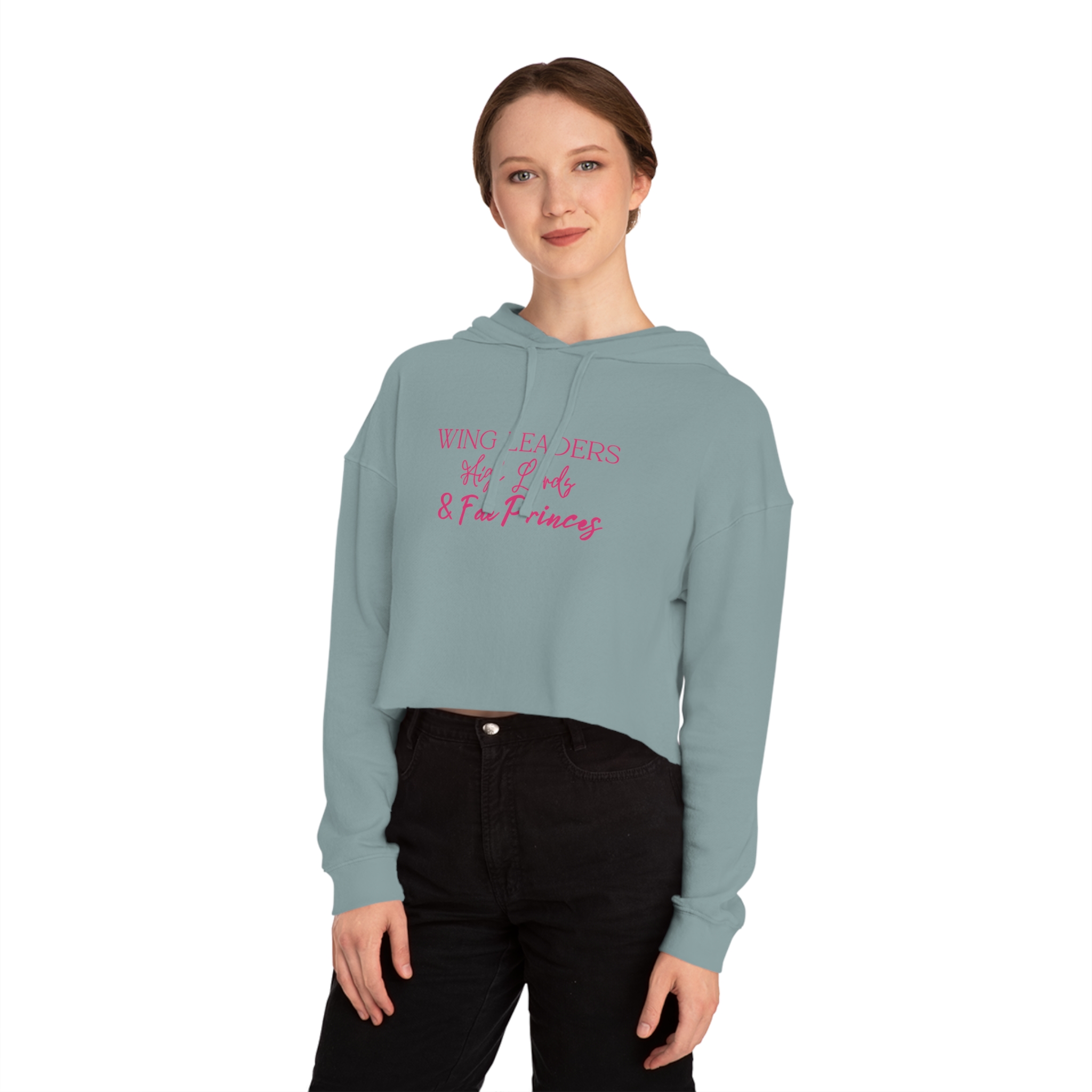 Cropped Sweatshirt, Wing Leaders High Gods and Fae Princes Sweatshirt - Image 15