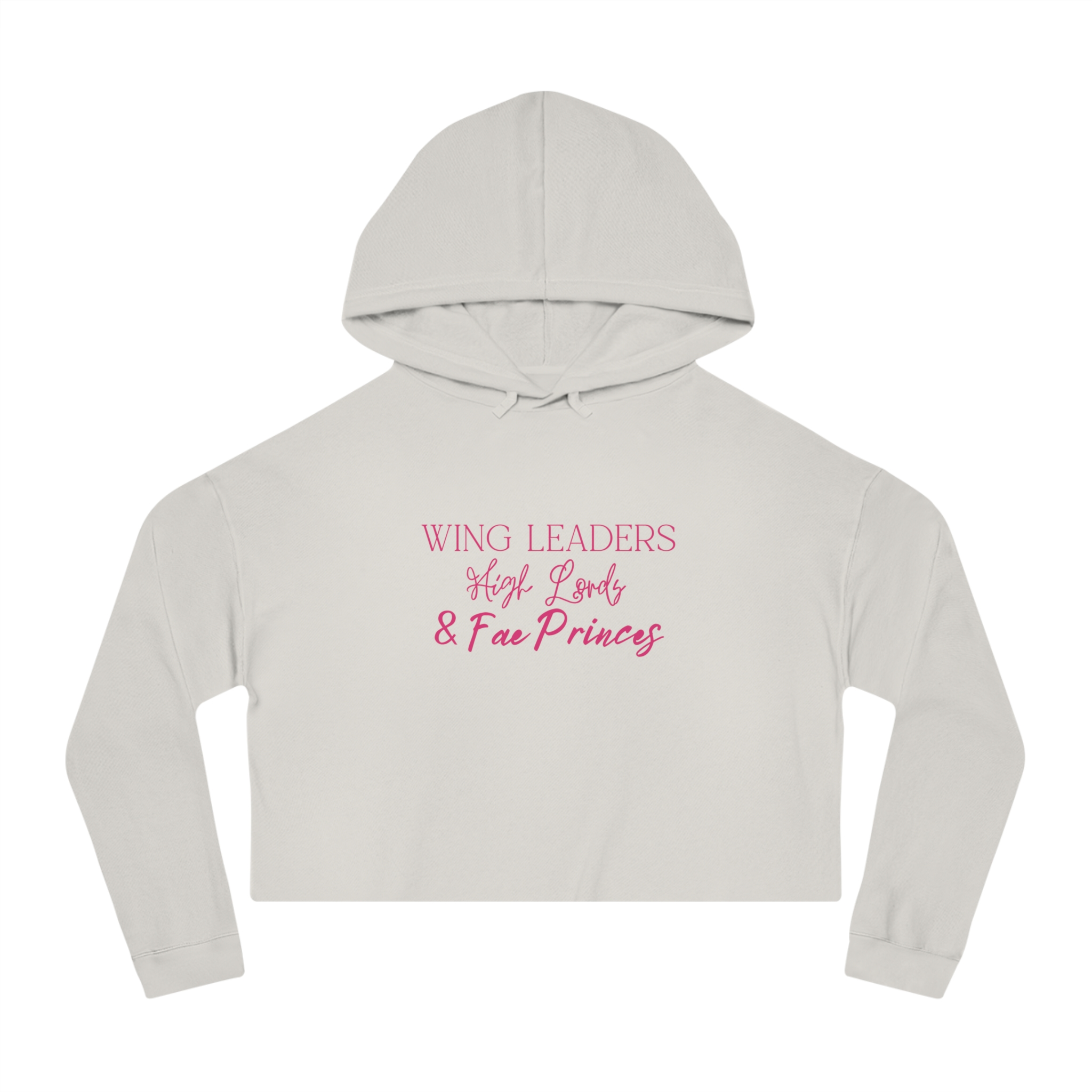 Cropped Sweatshirt, Wing Leaders High Gods and Fae Princes Sweatshirt - Image 10