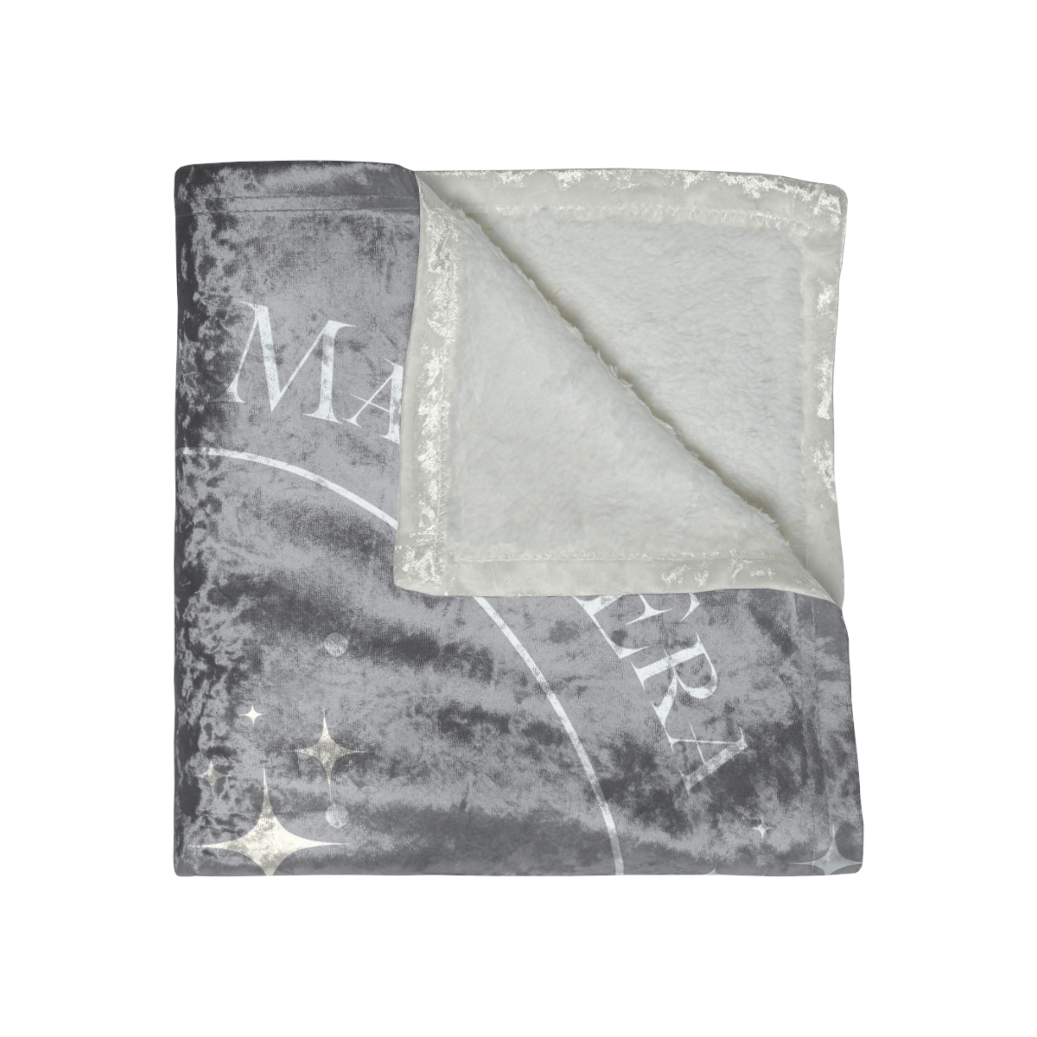In My Fated Mates Era Gray Crushed Velvet Blanket, Bookish Romanatasy Blanket, Bookish Gift - Image 3