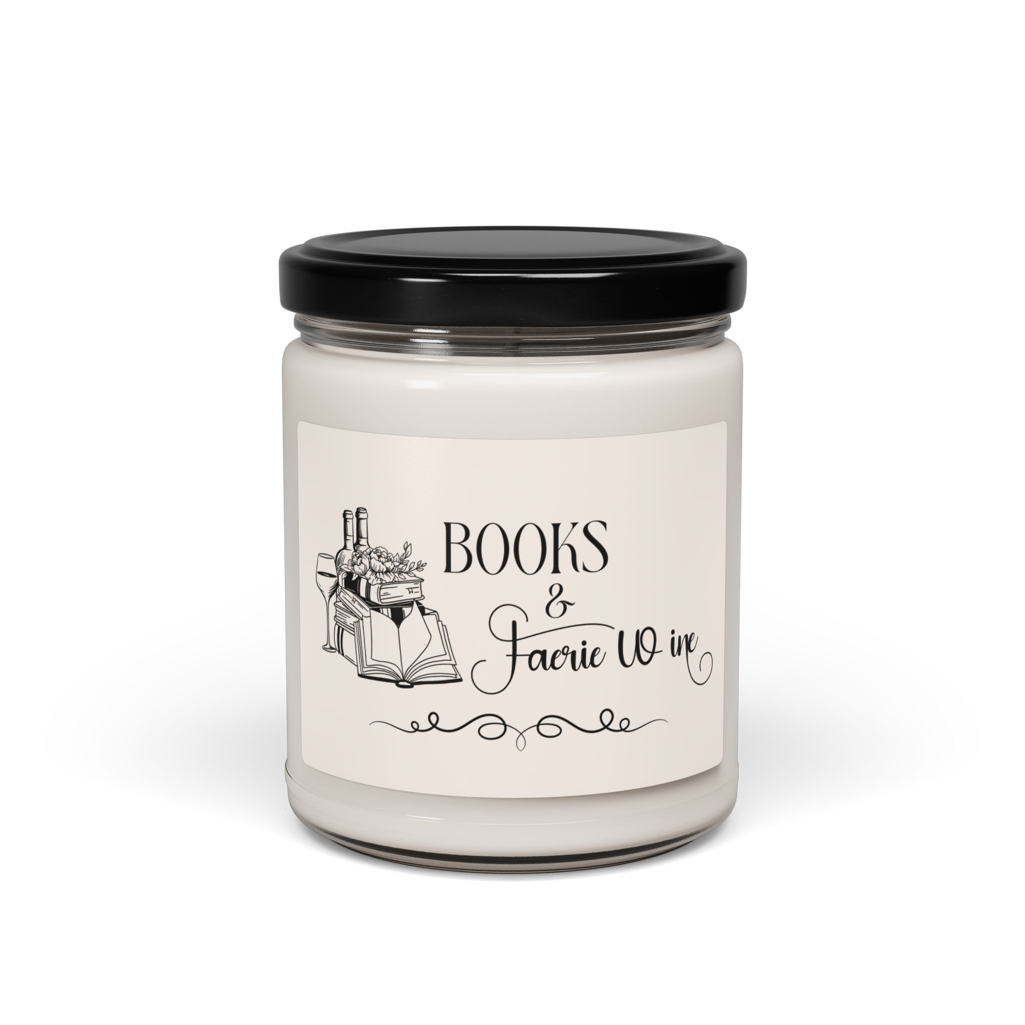Scented Candle, Books and Faerie Wine, Romantasy, Fantasy, Romance Reader, Book Lover, Soy Candle, 9oz - Image 21