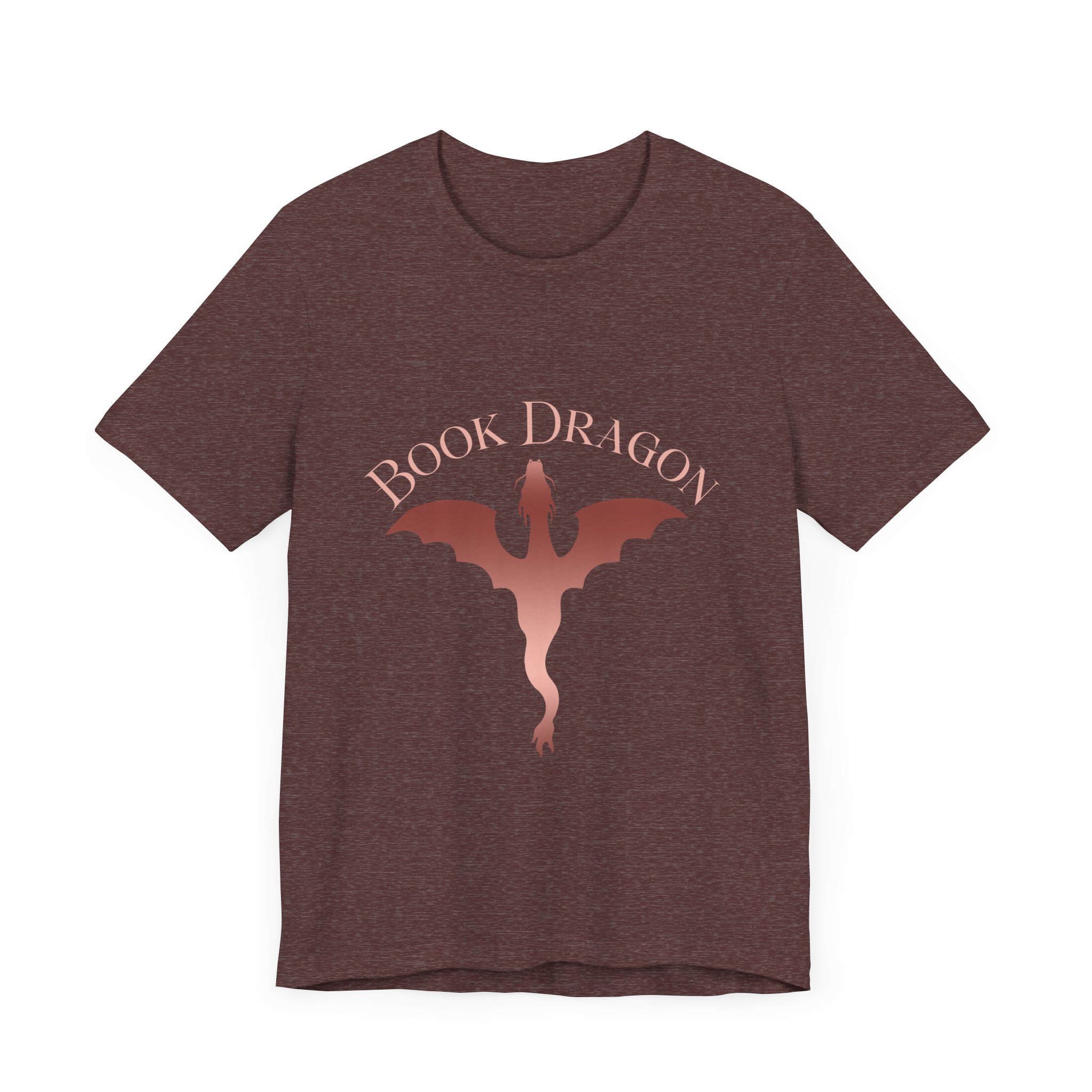 Book Dragon Romantasy Jersey Short Sleeve Tee - Image 43