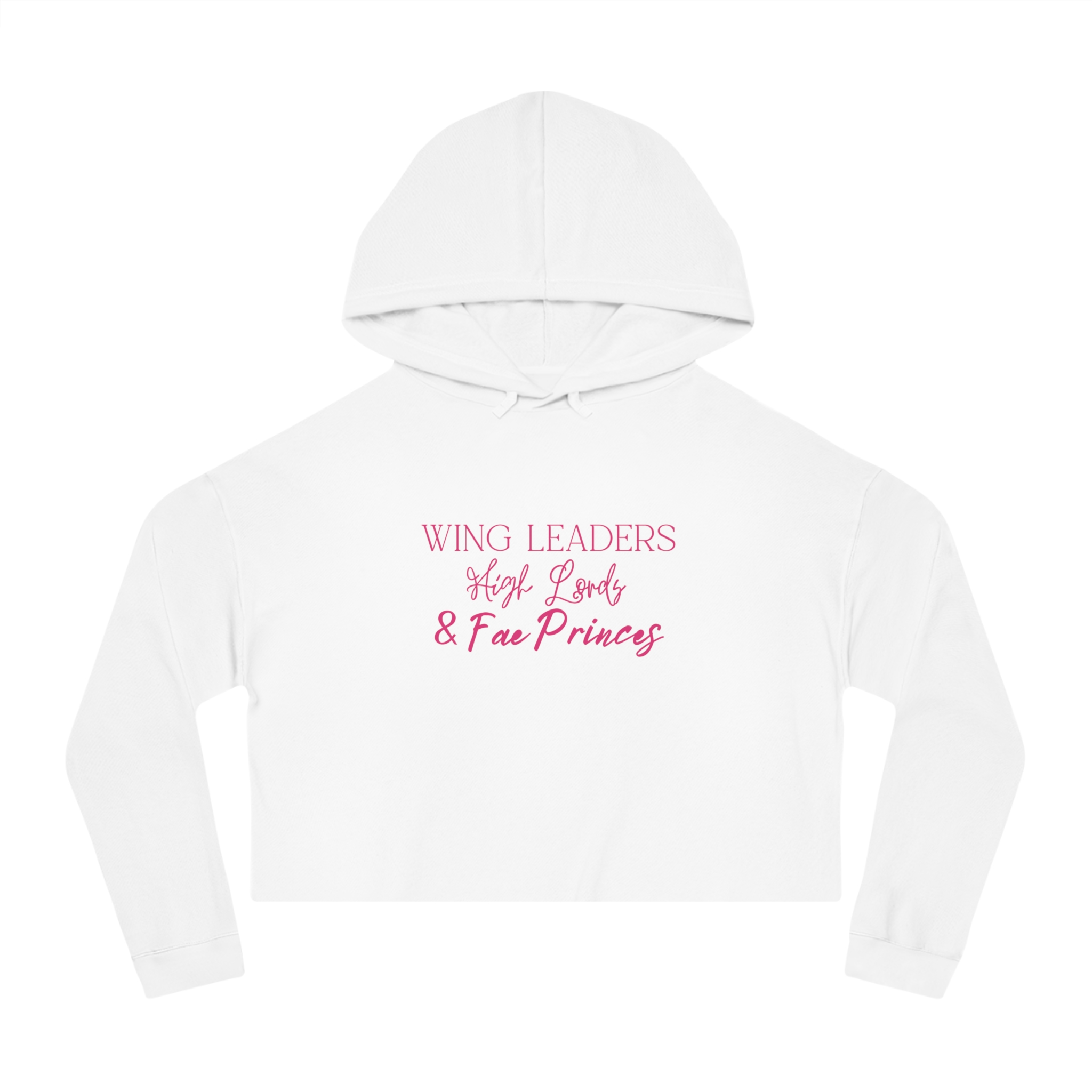 Cropped Sweatshirt, Wing Leaders High Gods and Fae Princes Sweatshirt