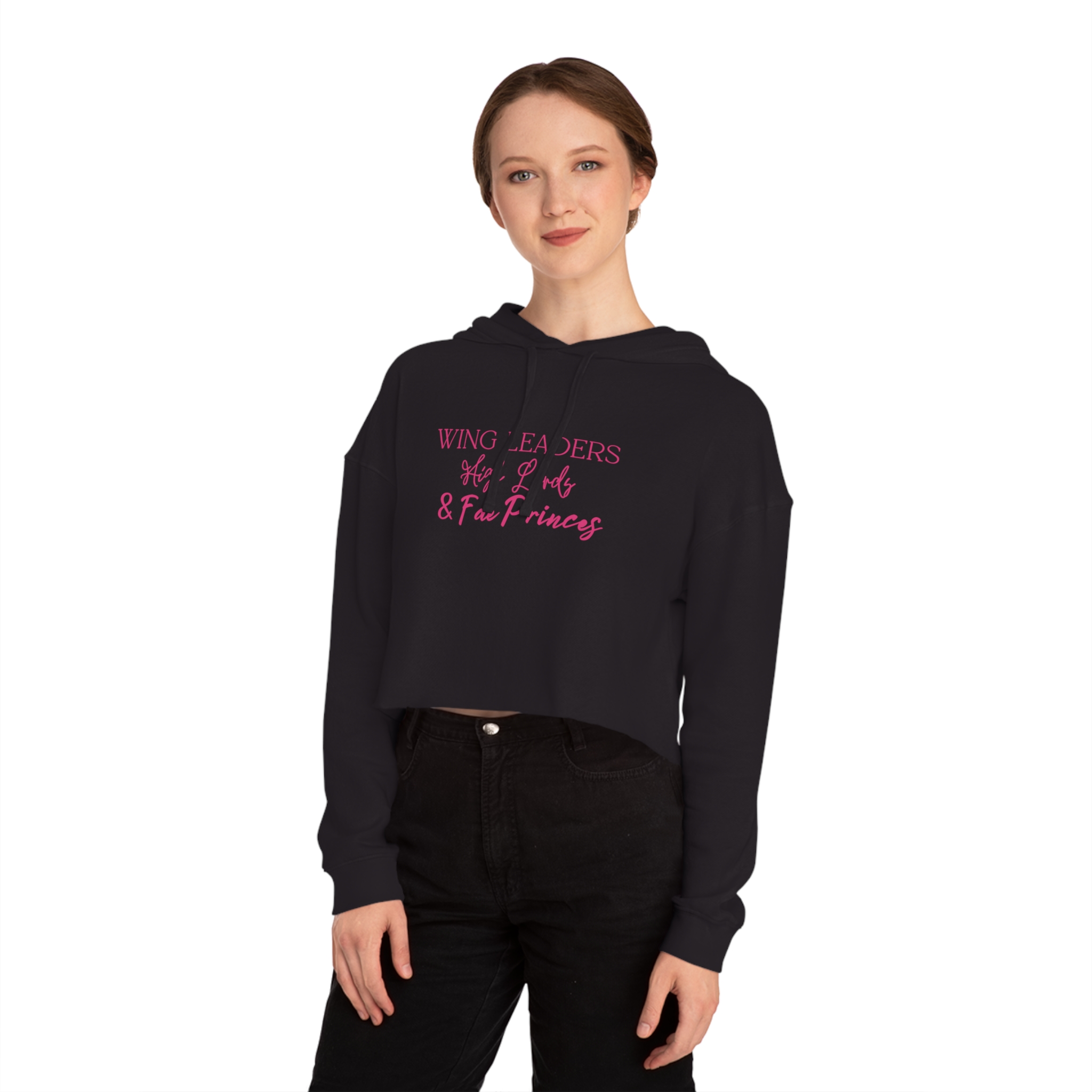 Cropped Sweatshirt, Wing Leaders High Gods and Fae Princes Sweatshirt - Image 24