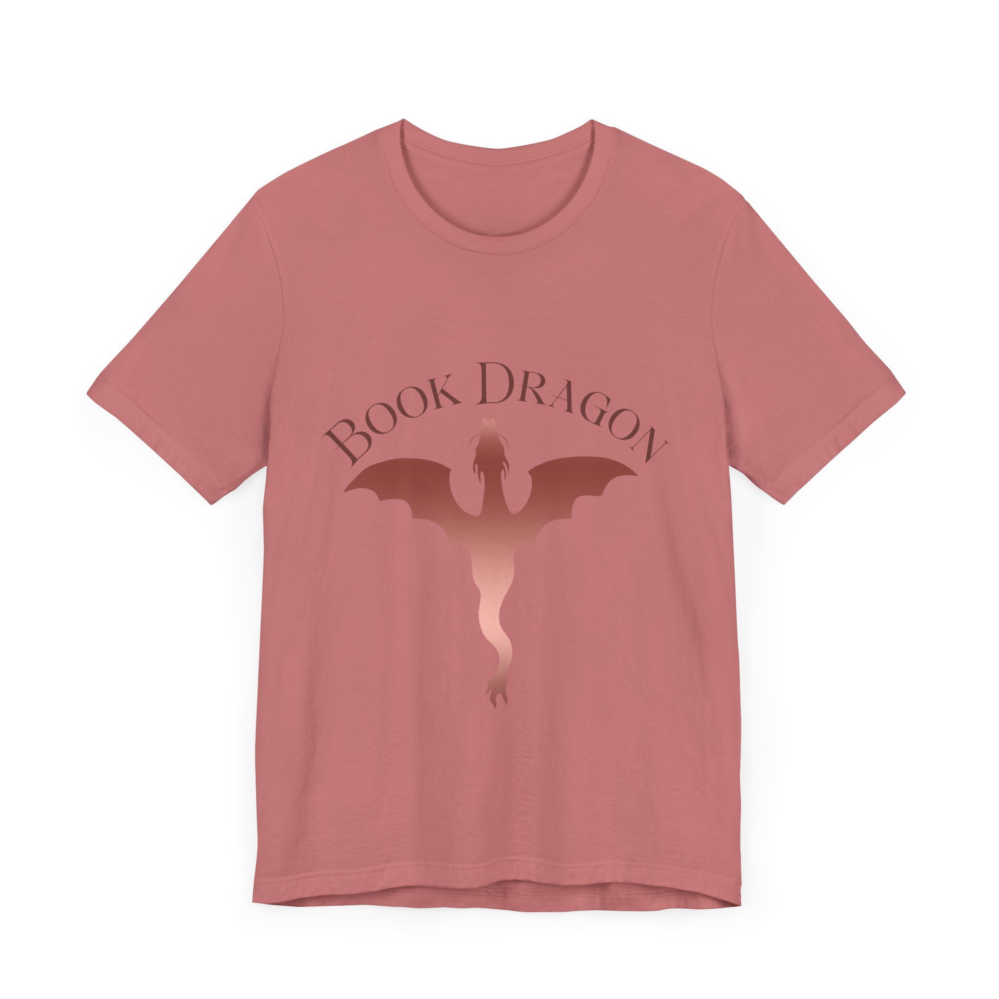 Book Dragon Romantasy Jersey Short Sleeve Tee - Image 7