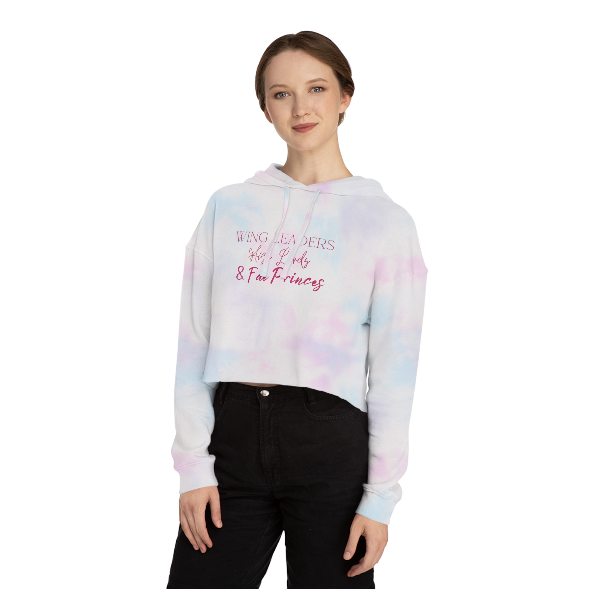 Cropped Sweatshirt, Wing Leaders High Gods and Fae Princes Sweatshirt - Image 18