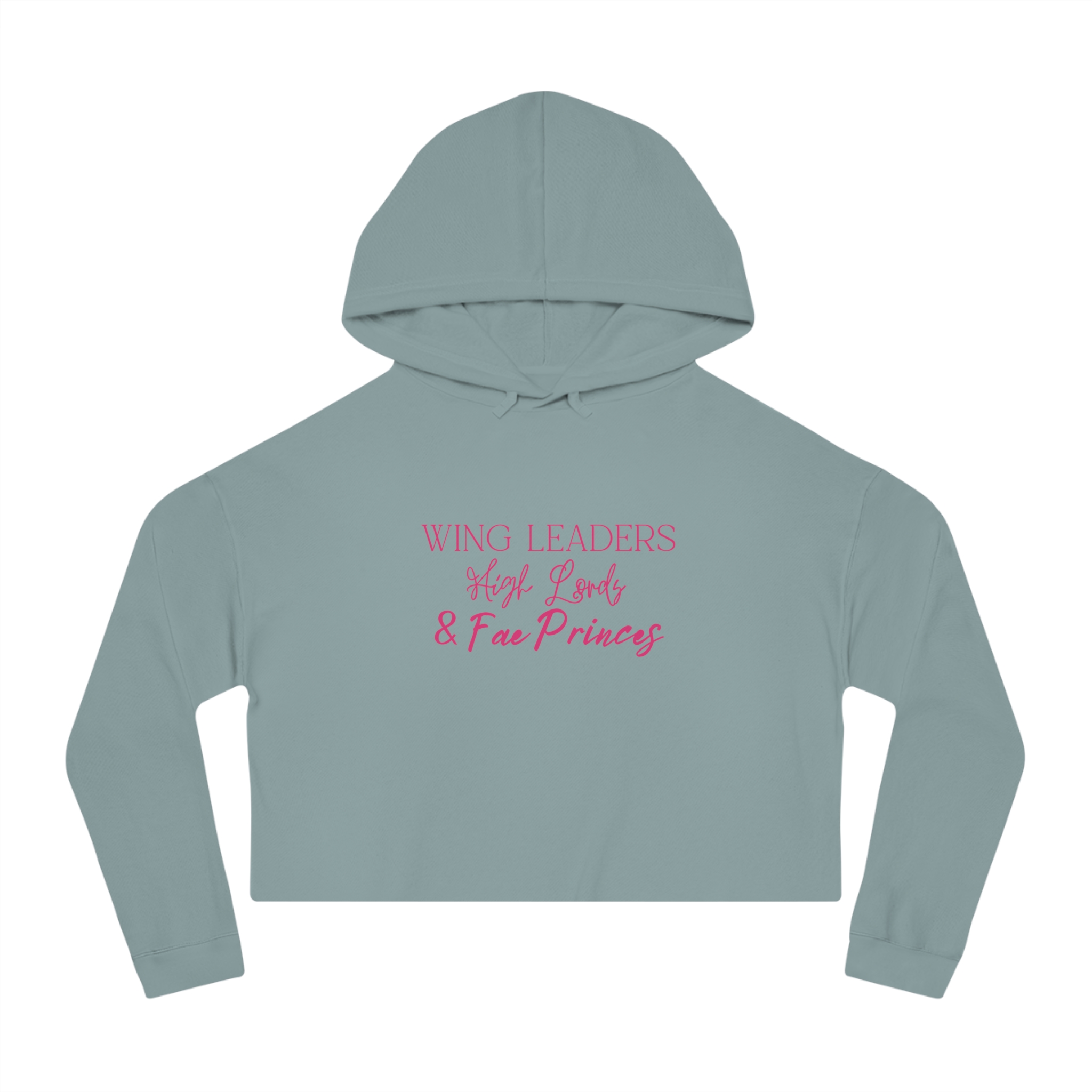 Cropped Sweatshirt, Wing Leaders High Gods and Fae Princes Sweatshirt - Image 13
