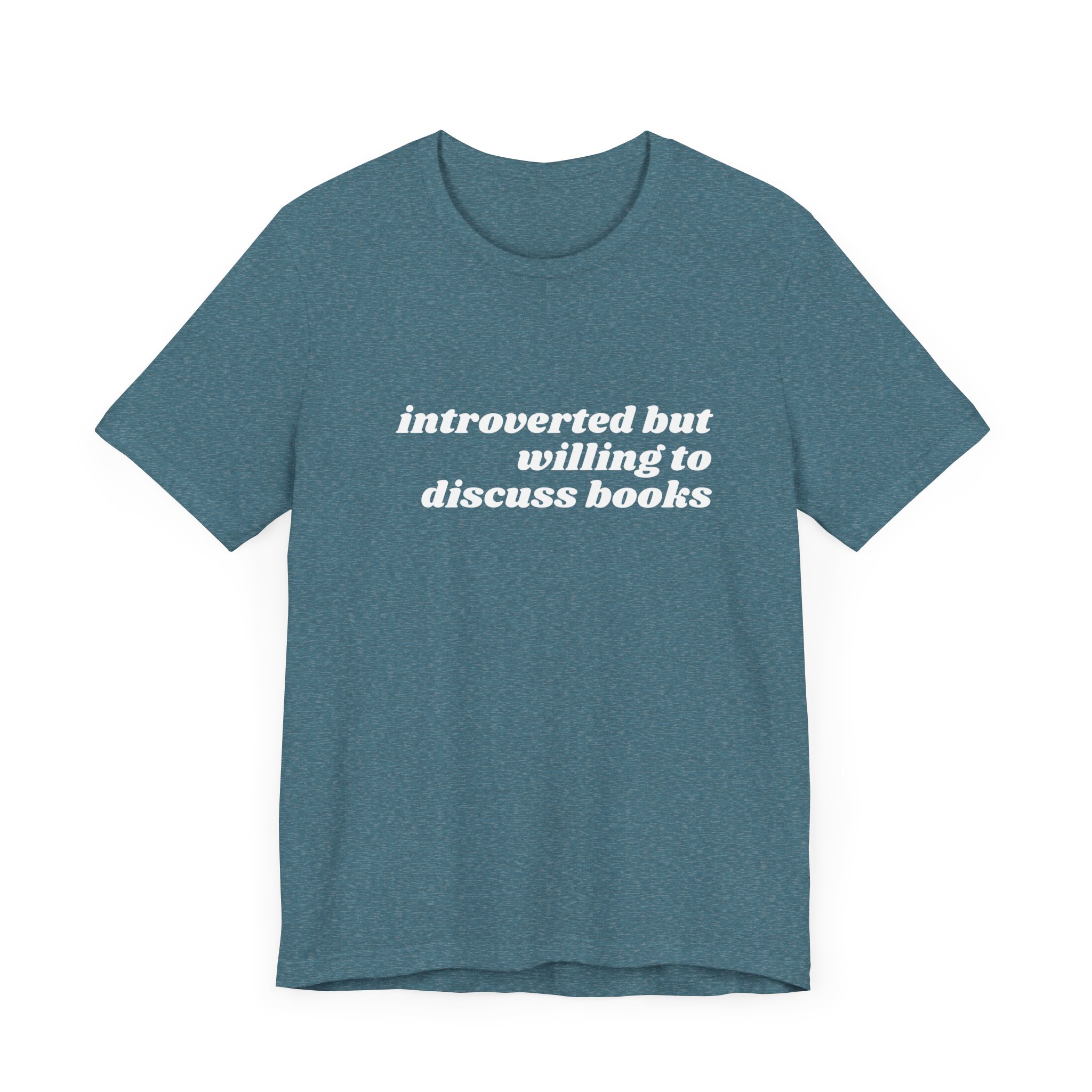 Book Lover's Introvert Tee - Image 31
