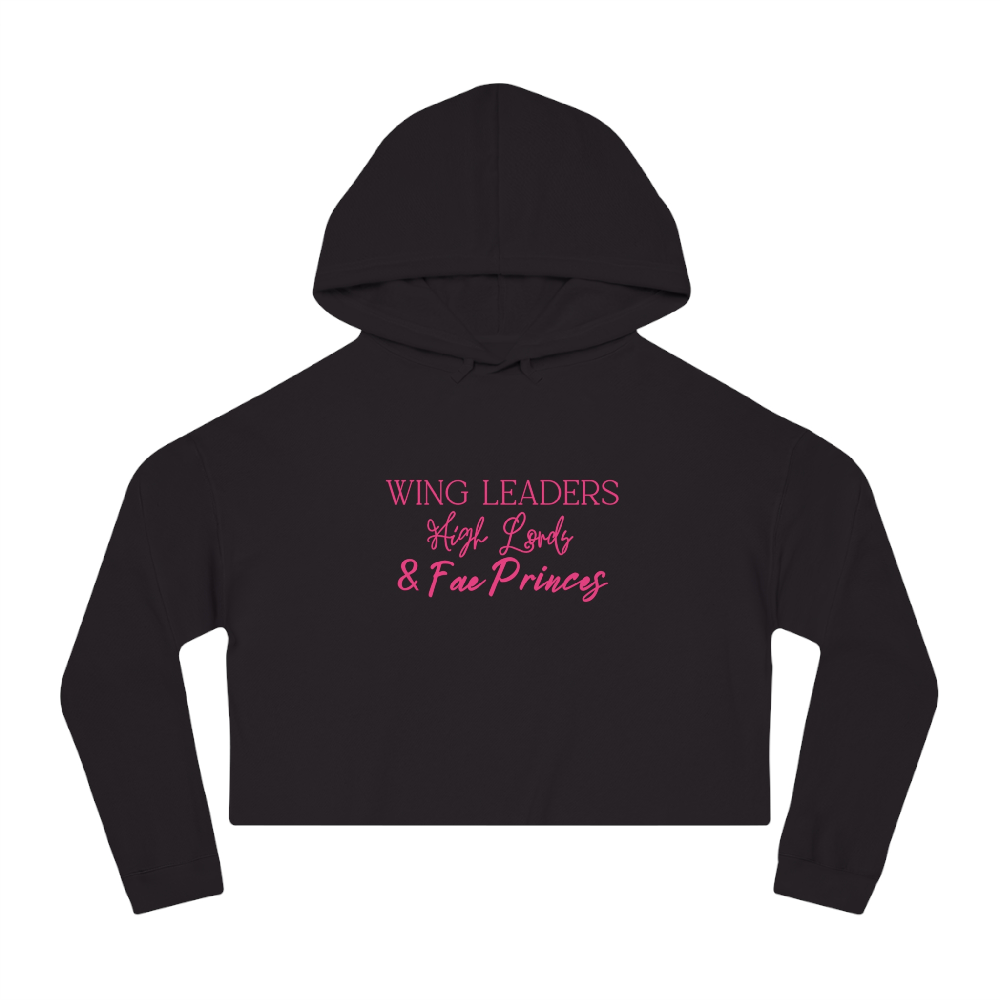 Cropped Sweatshirt, Wing Leaders High Gods and Fae Princes Sweatshirt - Image 22