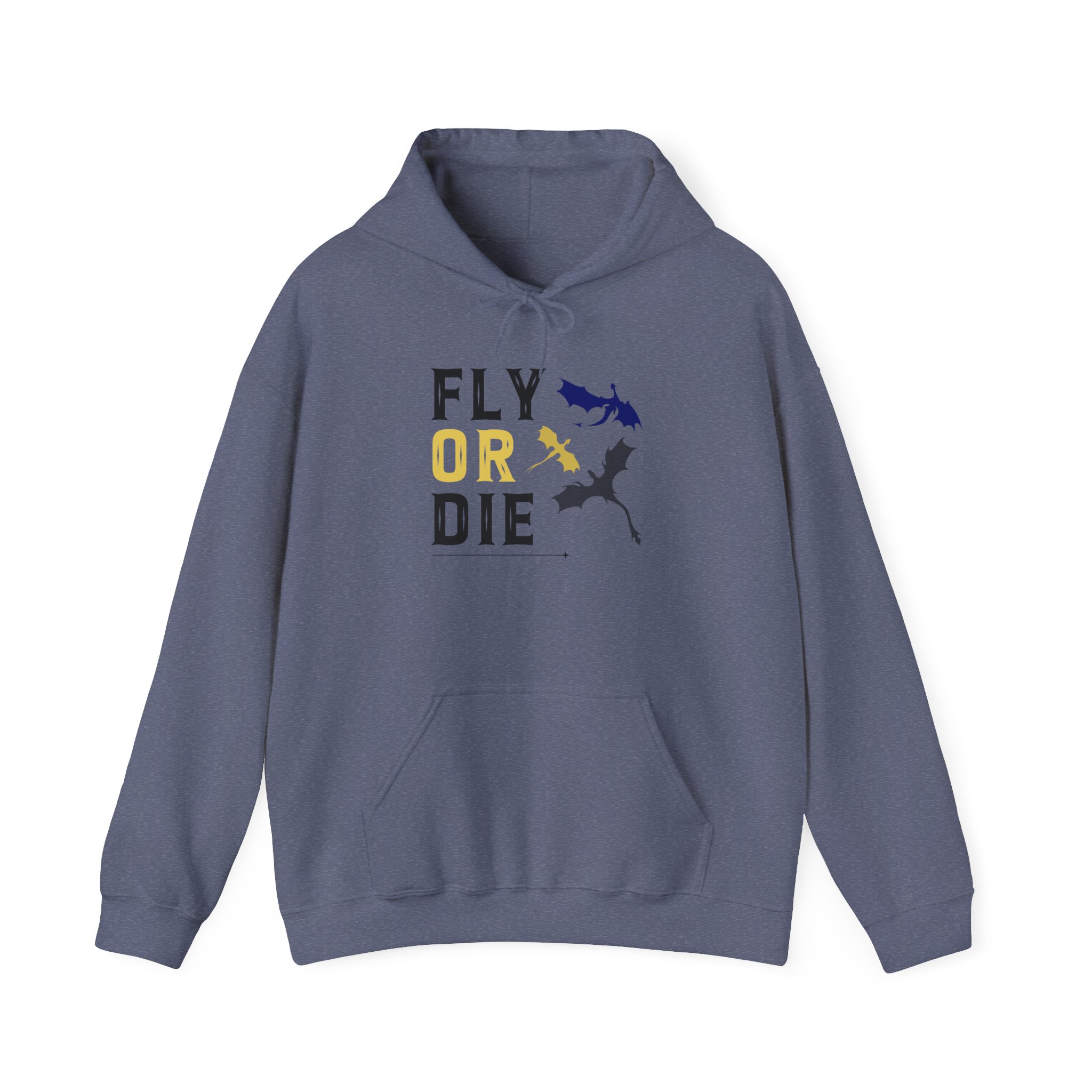 Fourth Wing Inspired Hoodie – Fly or Die Dragon Sweatshirt for Book Lovers - Image 21