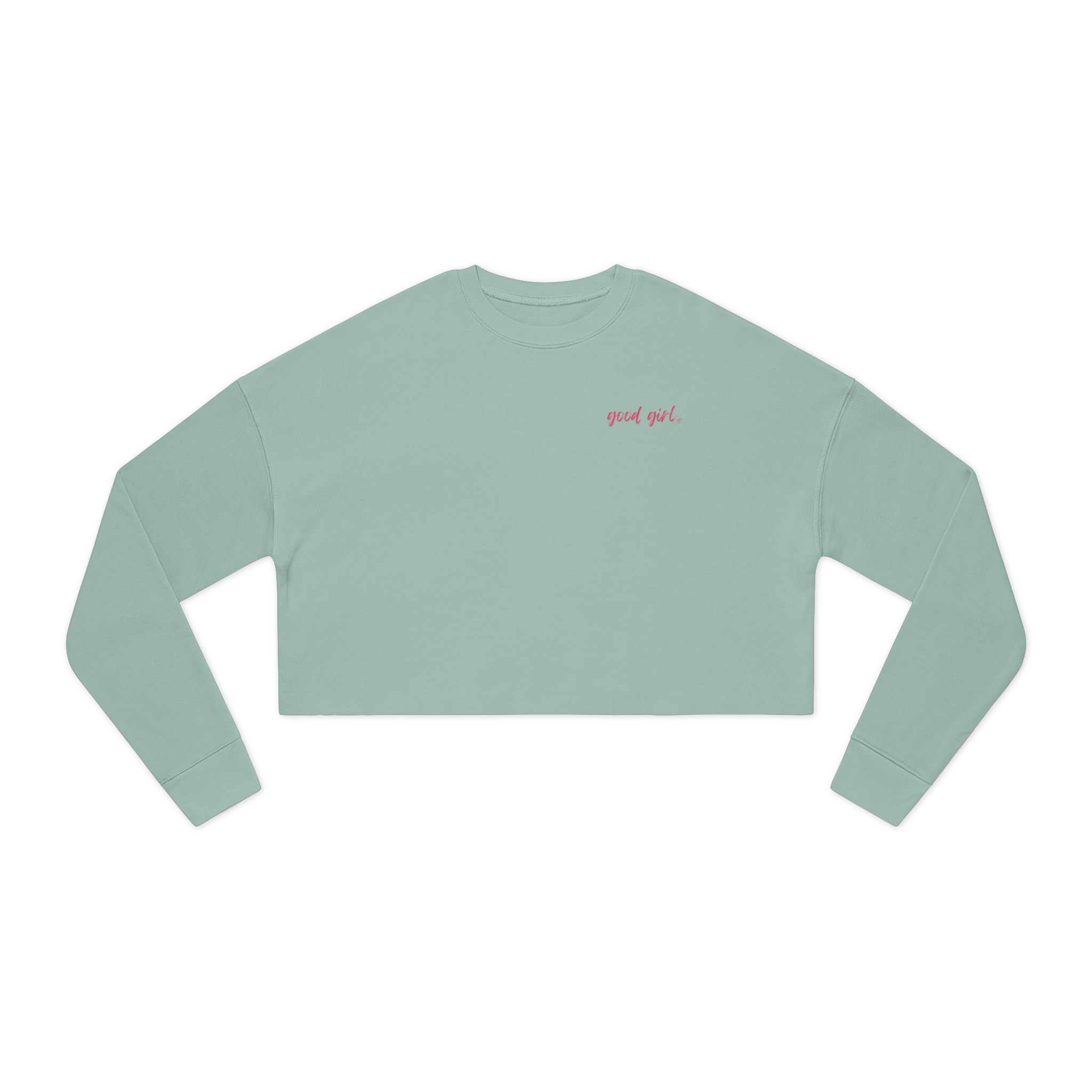 Romance Reader's Good Girl Stylish Women's Cropped Sweatshirt - Image 5