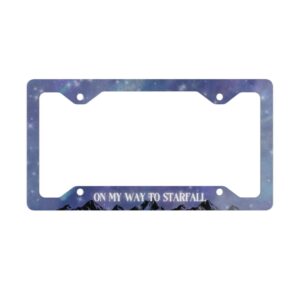 Starfall Metal License Plate Frame - ACOTAR Inspired