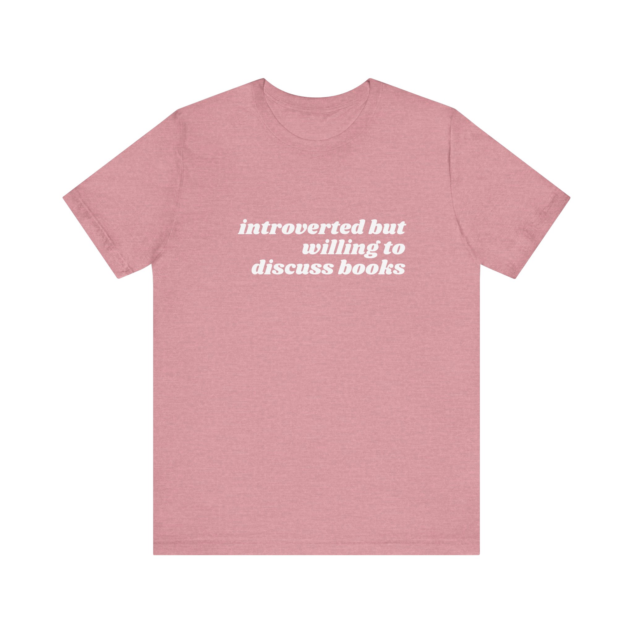 Book Lover's Introvert Tee - Image 37