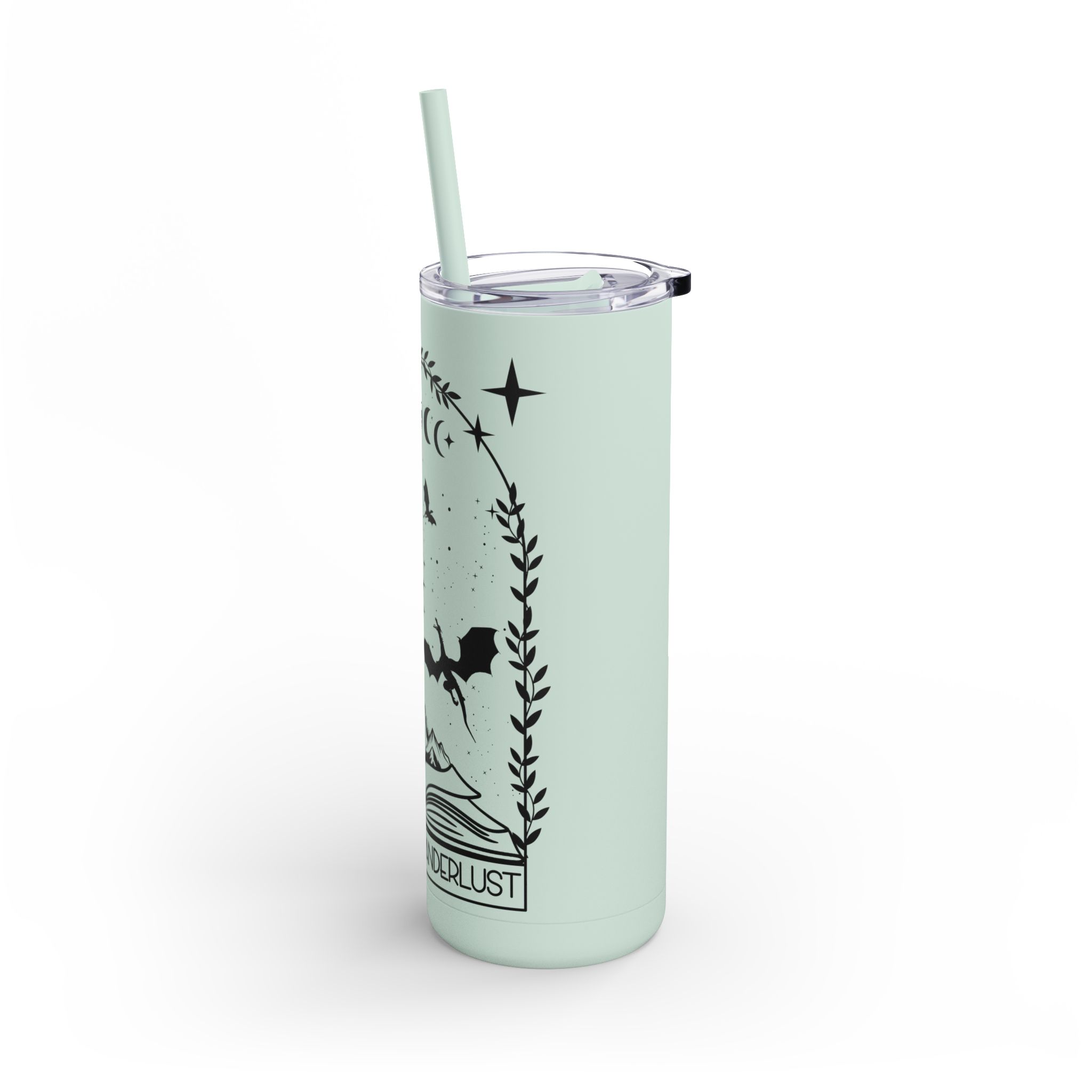 Tumbler, Fictional Wanderlust, Bookish Romantasy, Fourth Wing, ACOTAR Inspired, Book Lover Gift, Travel Mug, Fantasy Reader Cup, Literary - Image 4