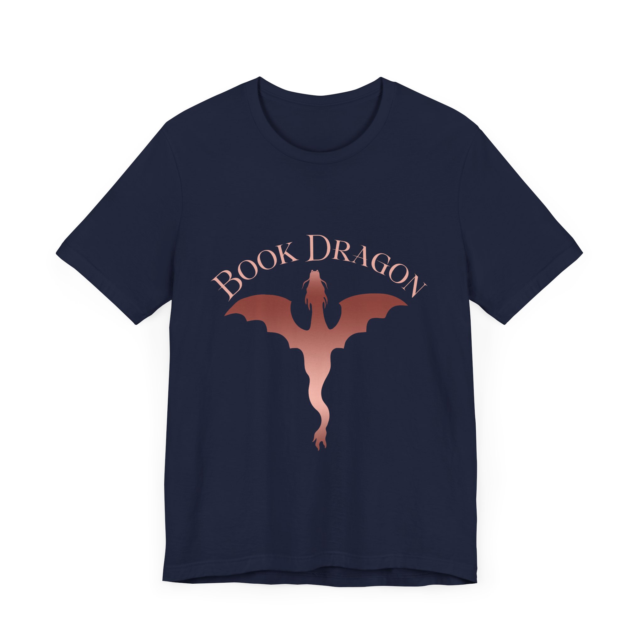 Book Dragon Romantasy Jersey Short Sleeve Tee - Image 35