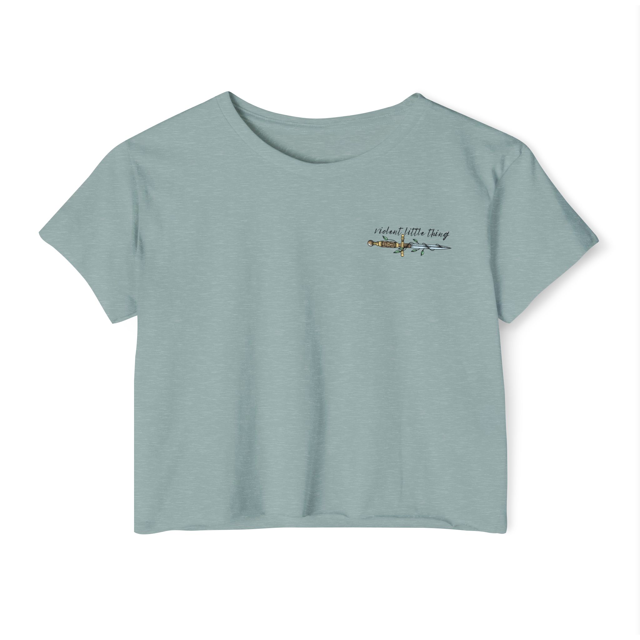 Fourth Wing Inspired - Violent Little Thing Festival Crop Top - Image 9