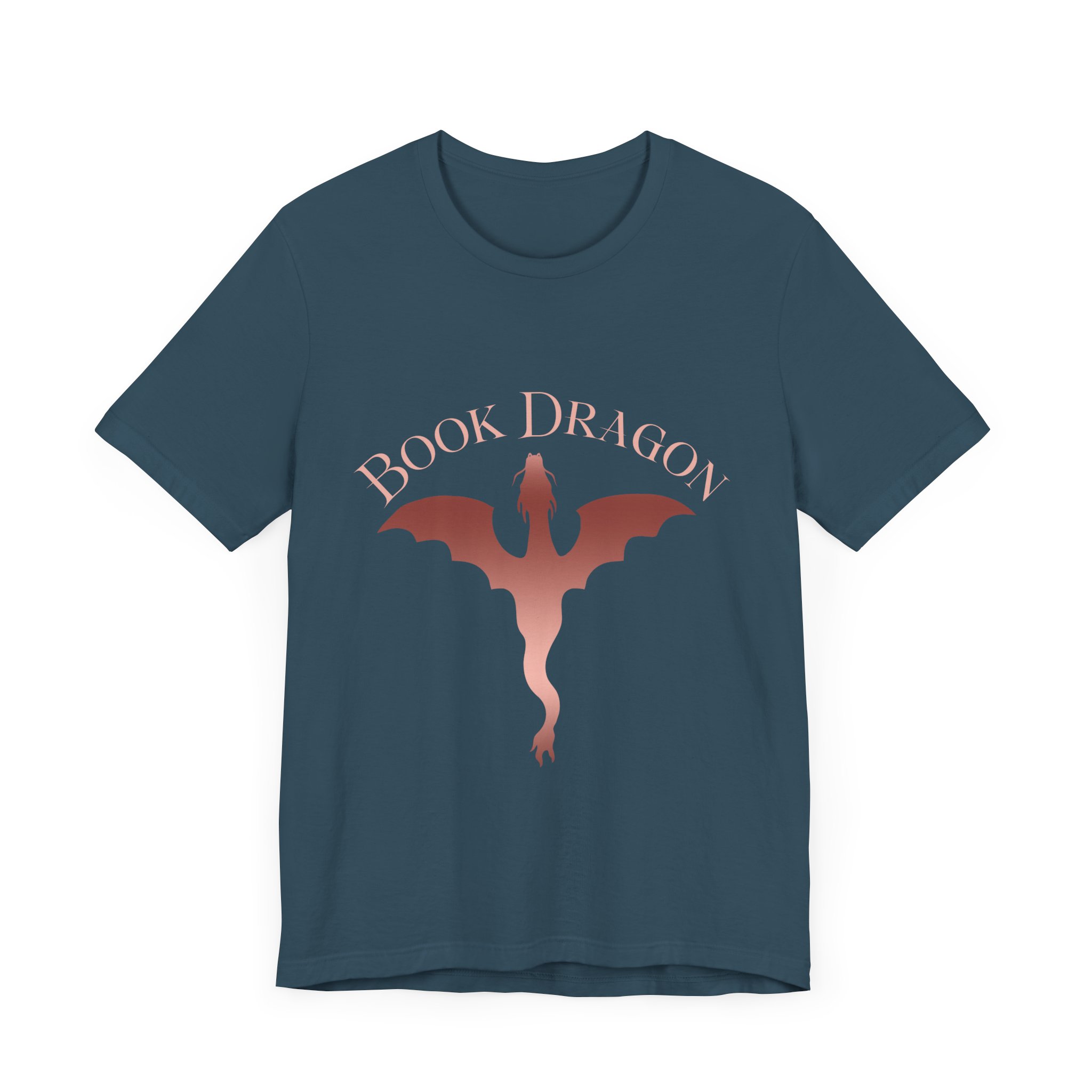 Book Dragon Romantasy Jersey Short Sleeve Tee - Image 31