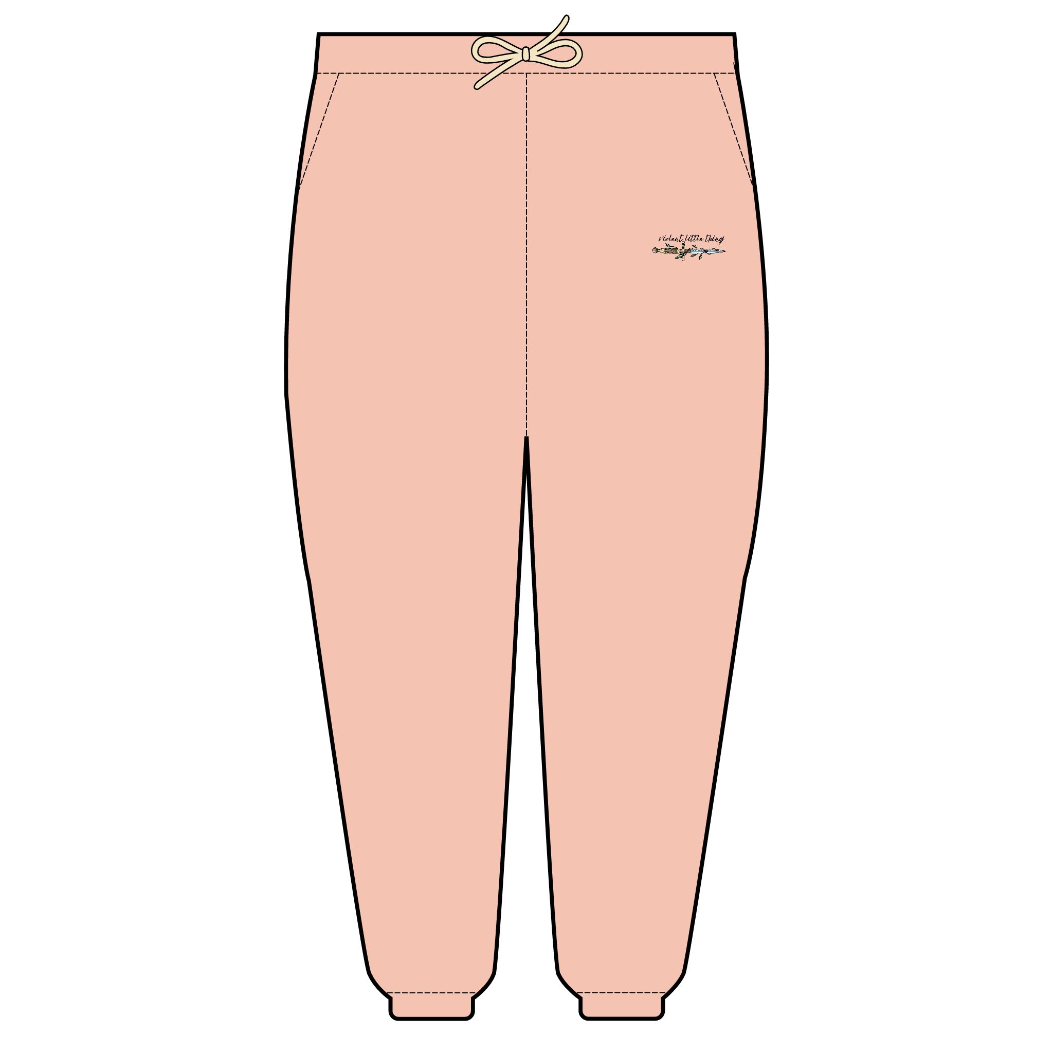Unisex Garment-Dyed Fleece Sweatpants - Image 2