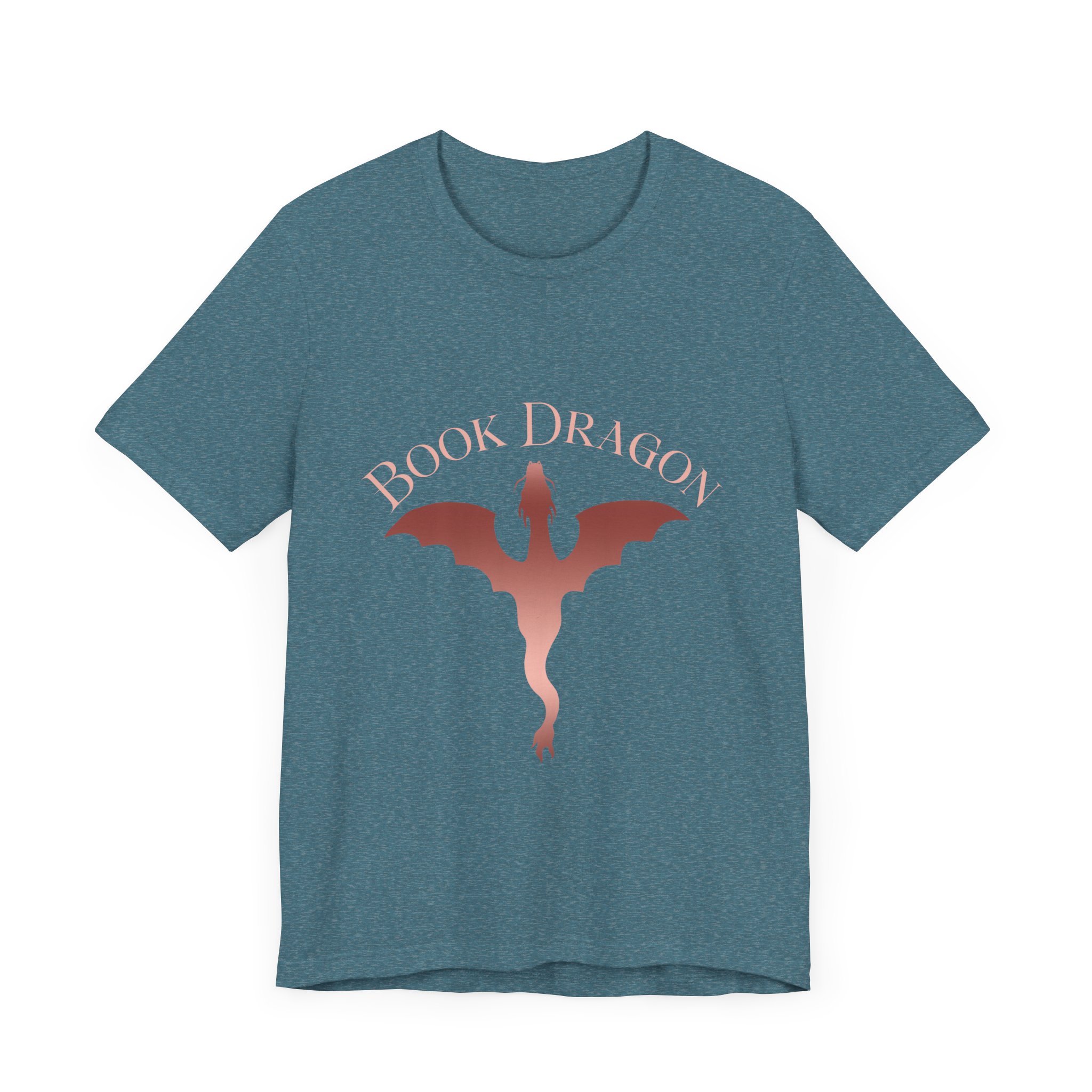 Book Dragon Romantasy Jersey Short Sleeve Tee - Image 23